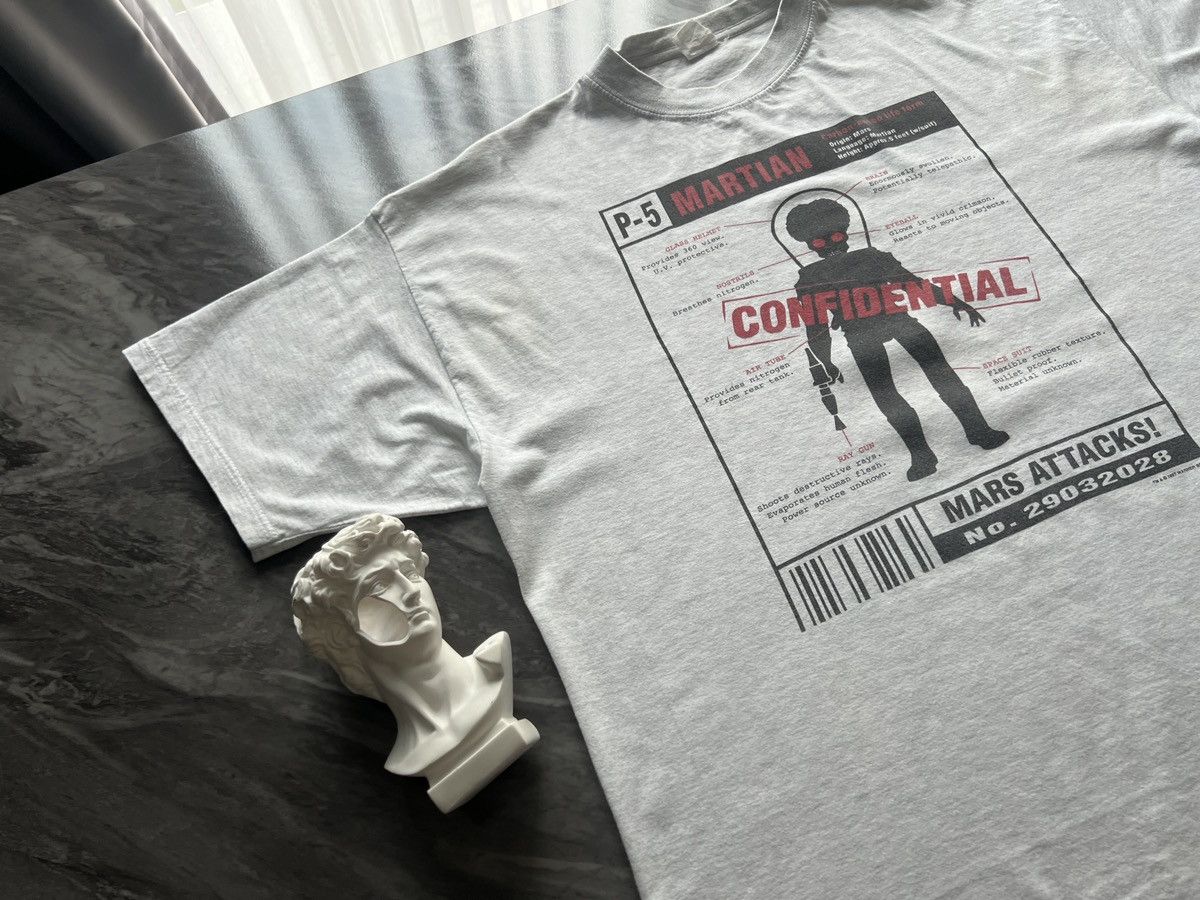 Vintage × Warner Bros Mars Attacks : Warner Bros 1997 Martian Confidential Size US XL / EU 56 / 4 - 5 Thumbnail