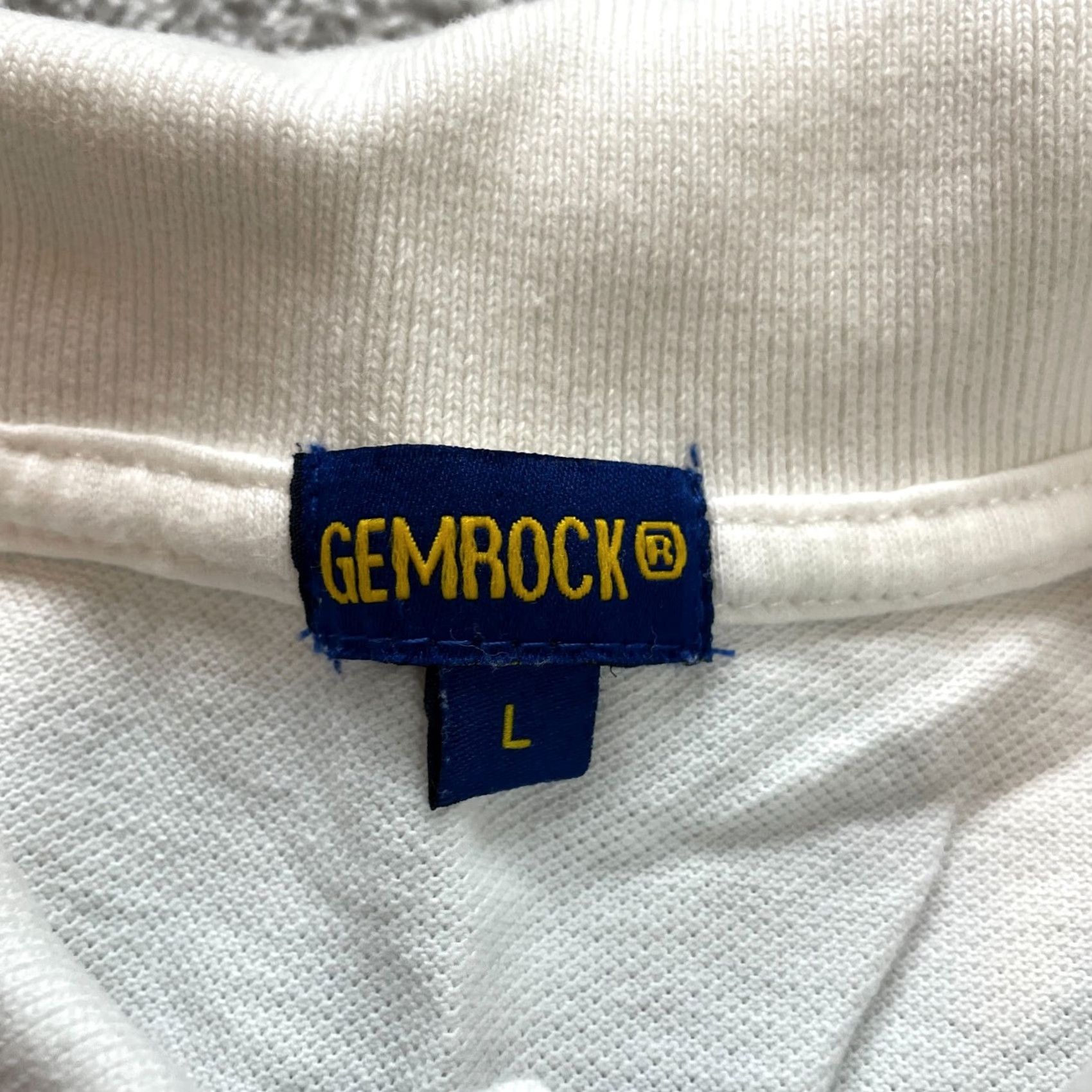 Vintage VINTAGE Gemrock Polo Shirt Mens Large White Collared Rugby Golf Preppy Dad Logo Size US L / EU 52-54 / 3 - 3 Thumbnail