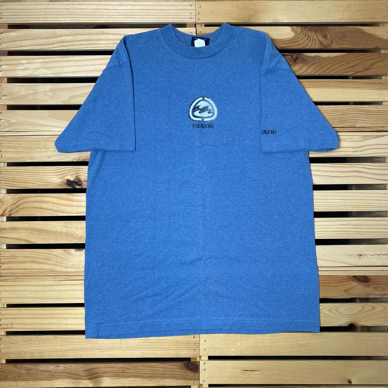 Billabong Vintage Billabong Blue Surf Tee Size Medium Size US M / EU 48-50 / 2 - 1 Thumbnail