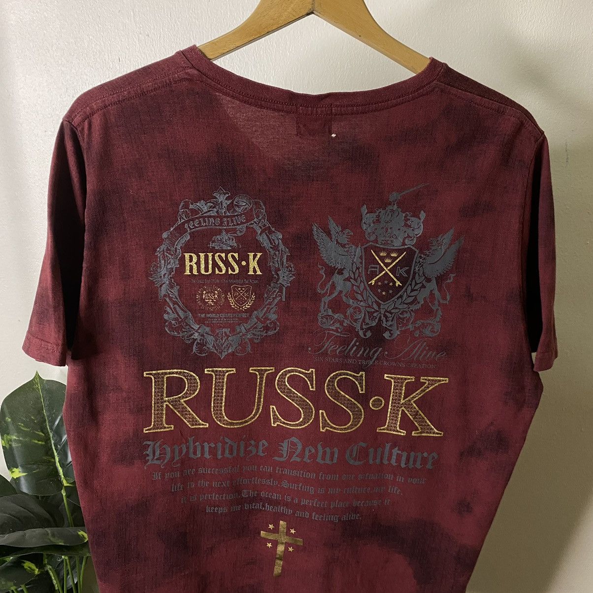 If Six Was Nine × Japanese Brand × Seditionaries Russ K Seditionaries Poem Cyber Gothic Grunge Punk Tee Size US L / EU 52-54 / 3 - 7 Thumbnail