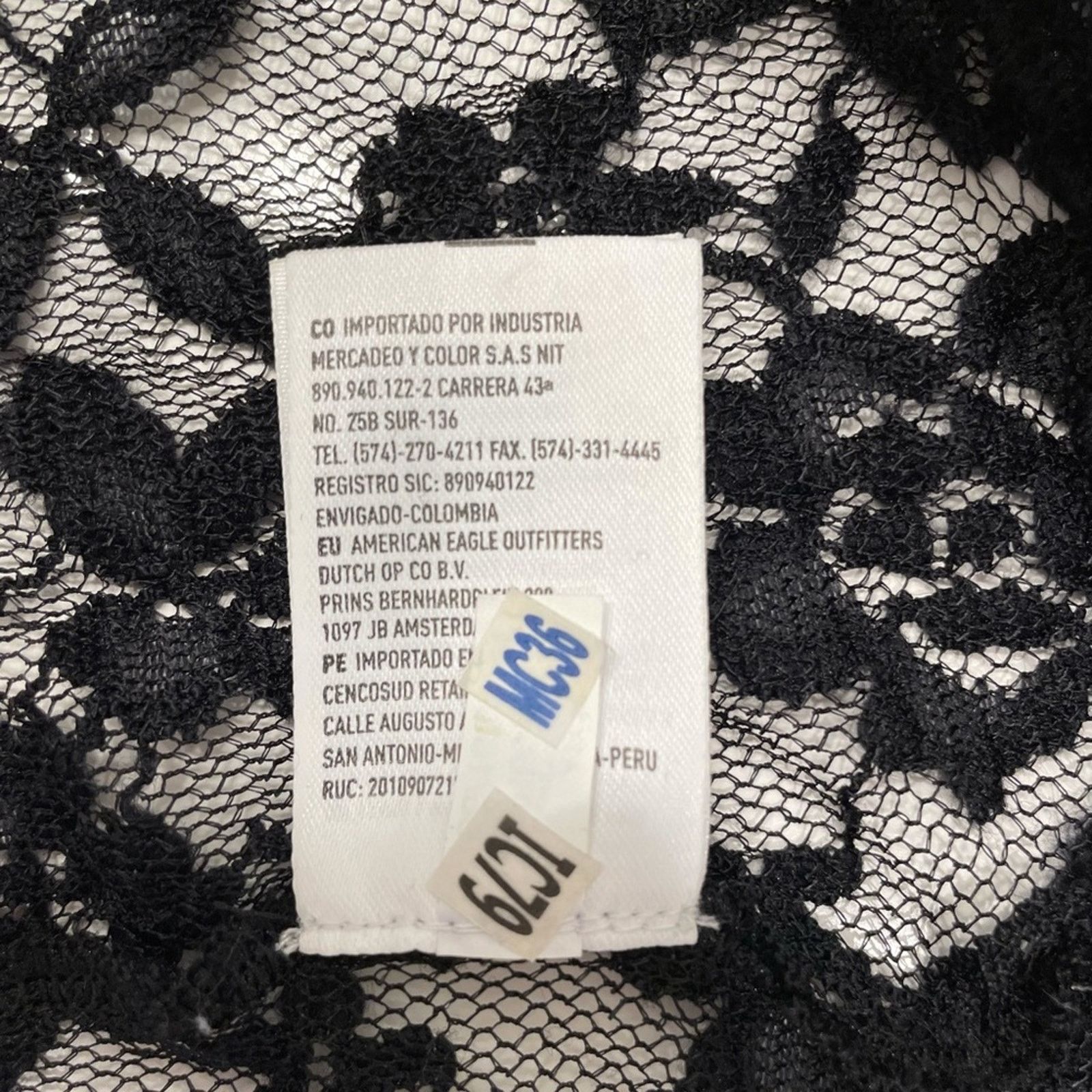 American Eagle Outfitters AEO Sheer Lace Tank XS Size XS / US 0-2 / IT 36-38 - 9 Thumbnail