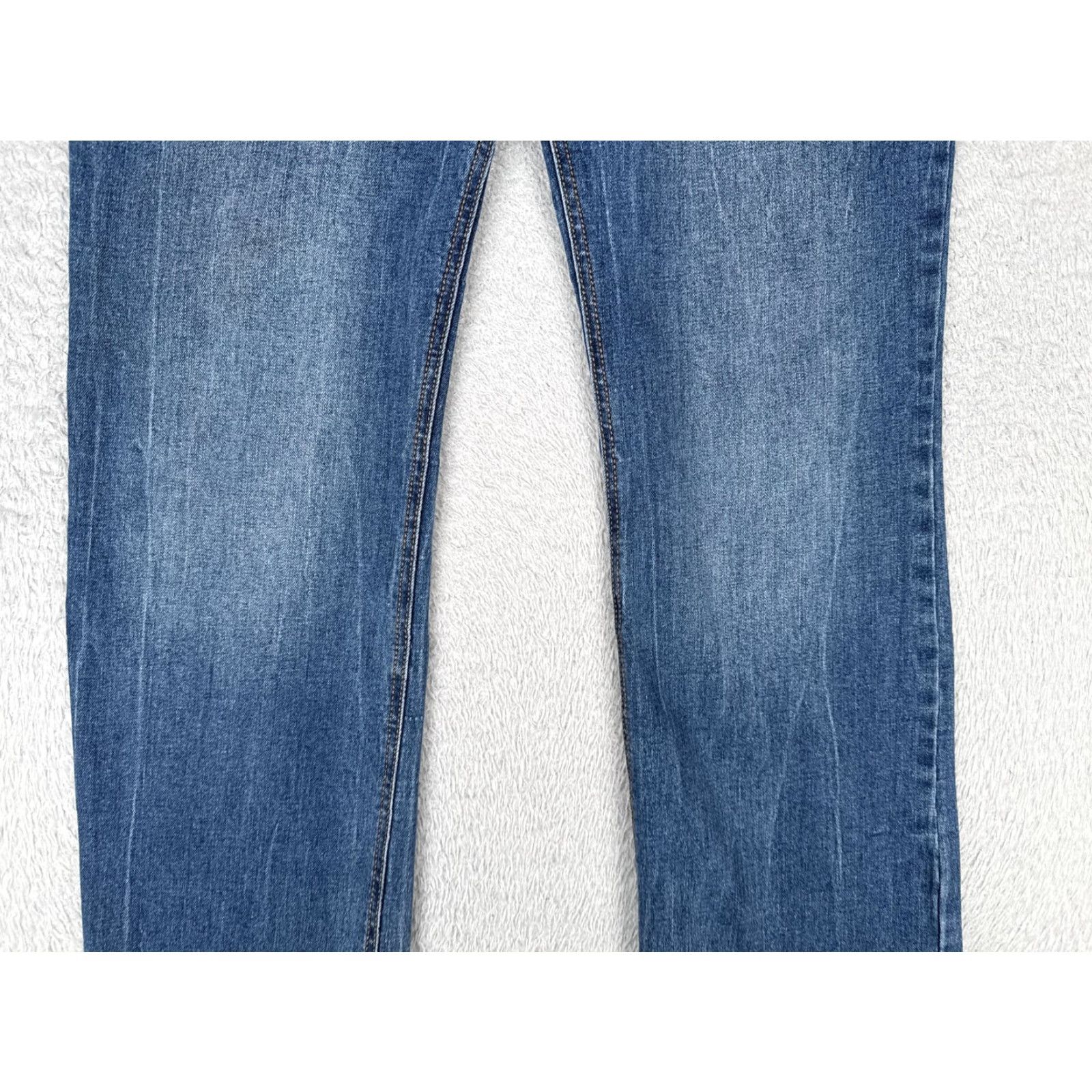 Wrangler Wrangler Shiloh Jeans Straight Junior 15 Blue Mid Rise Denim 36x32 Vintage No Size 36" / US 14 / IT 50 - 3 Thumbnail