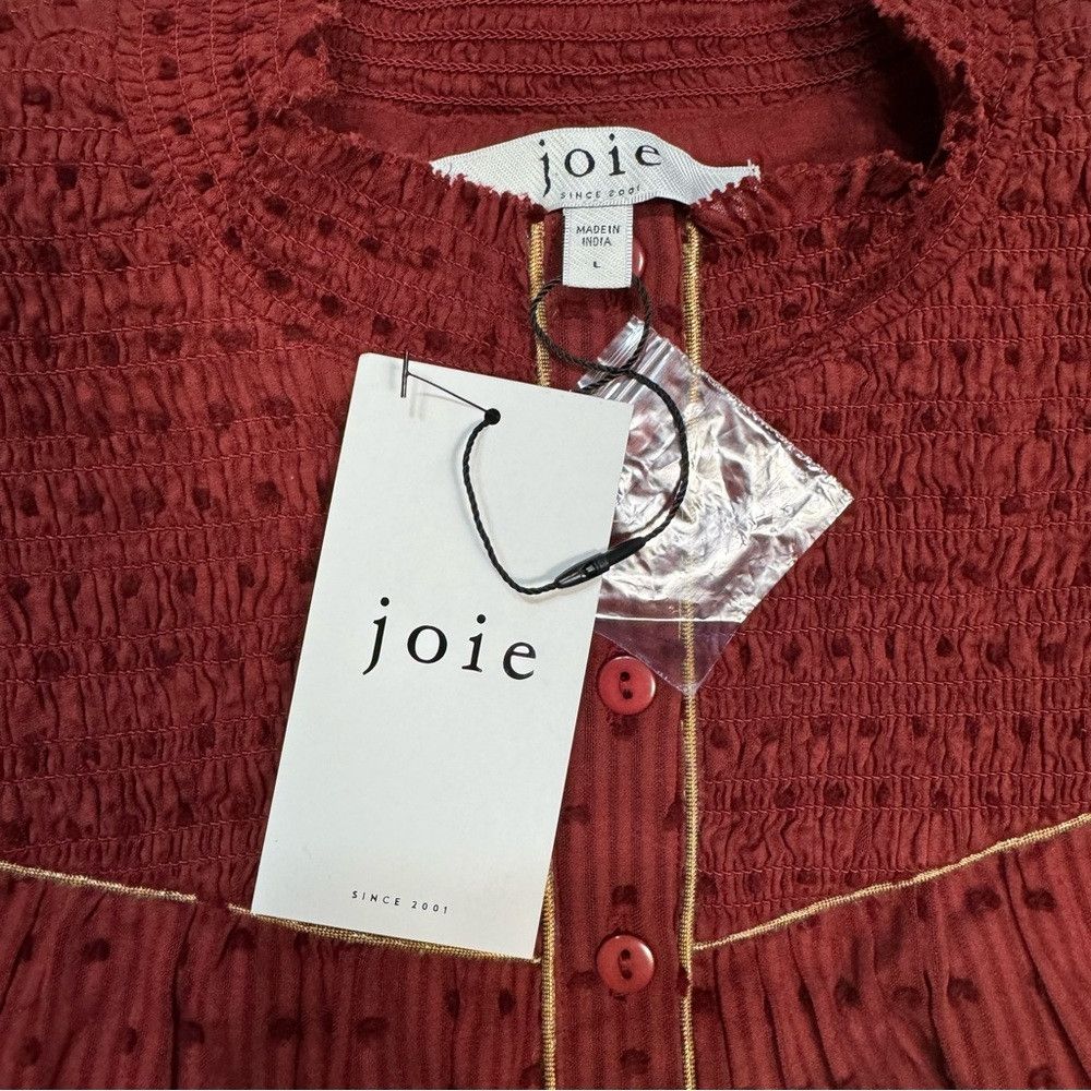 Joie NWT New $158 Joie Joesa Sleeveless Cotton Top Size L Size L / US 10 / IT 46 - 6 Thumbnail