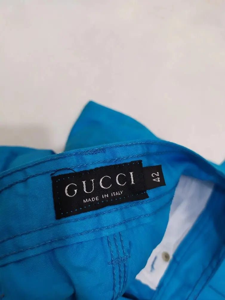 Gucci × Vintage Vintage Gucci Pants Made In Italy embroidery logo pocket Size 28" / US 6 / IT 42 - 11 Thumbnail