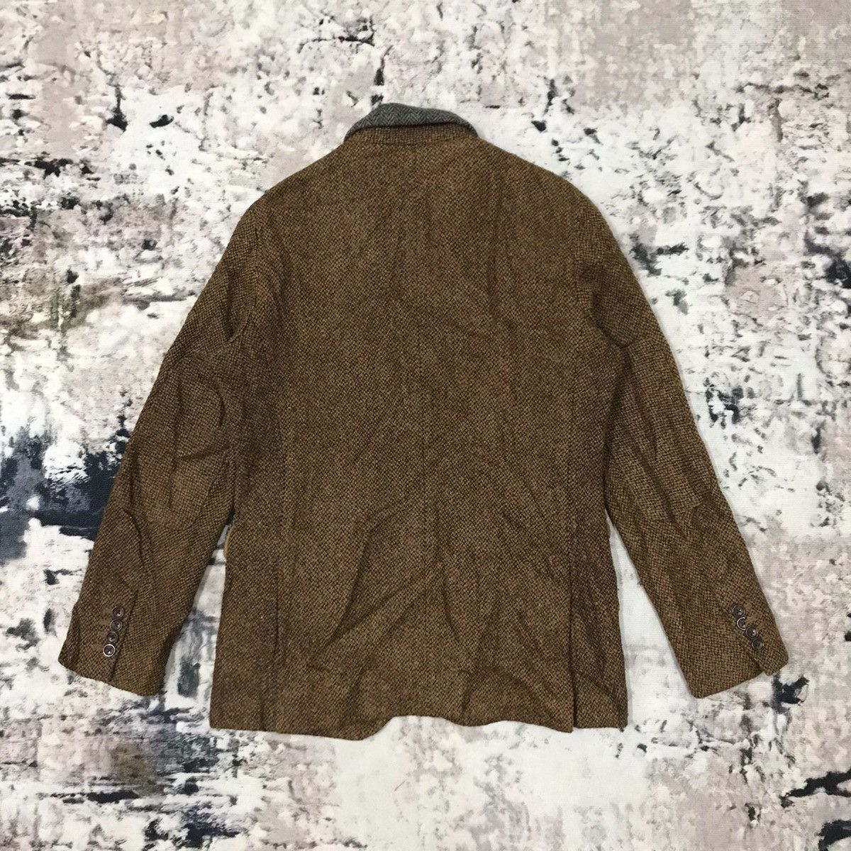 Harris Tweed Harris Tweed Sevendays Sunday Knit Wool Blazer Jacket Size US S / EU 44-46 / 1 - 8 Thumbnail