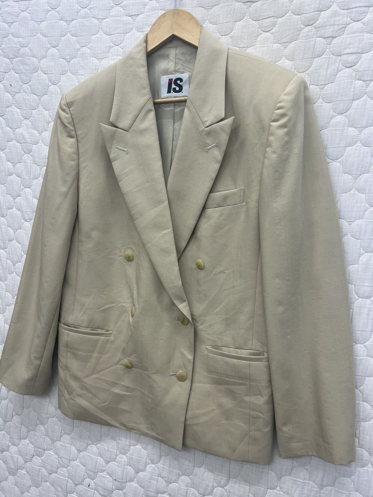 Issey Miyake ARCHIVES🔥🔥🔥VTG ISSEY MIYAKE DOUBLE BREASTED BLAZER Size US M / EU 48-50 / 2 - 3 Thumbnail