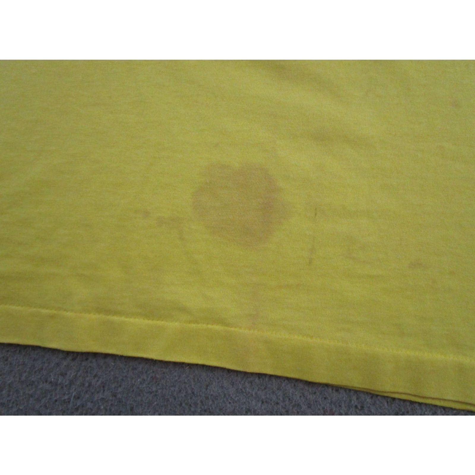 Fruit Of The Loom VINTAGE Hummingbird Flowers Single Stitch Graphic T-Shirt Mens XL Yellow Nike? Size US XL / EU 56 / 4 - 3 Thumbnail