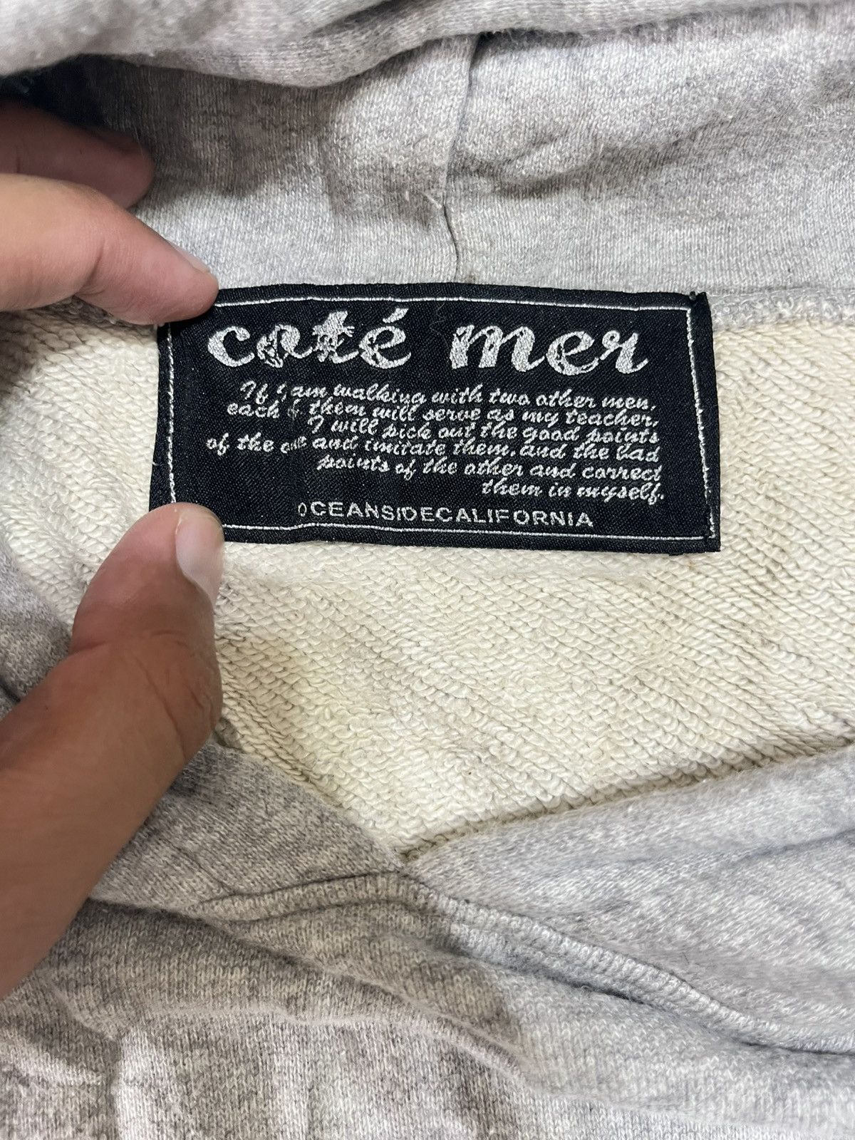 If Six Was Nine × Japanese Brand Cote mer Japanese hoodie Size US S / EU 44-46 / 1 - 2 Thumbnail