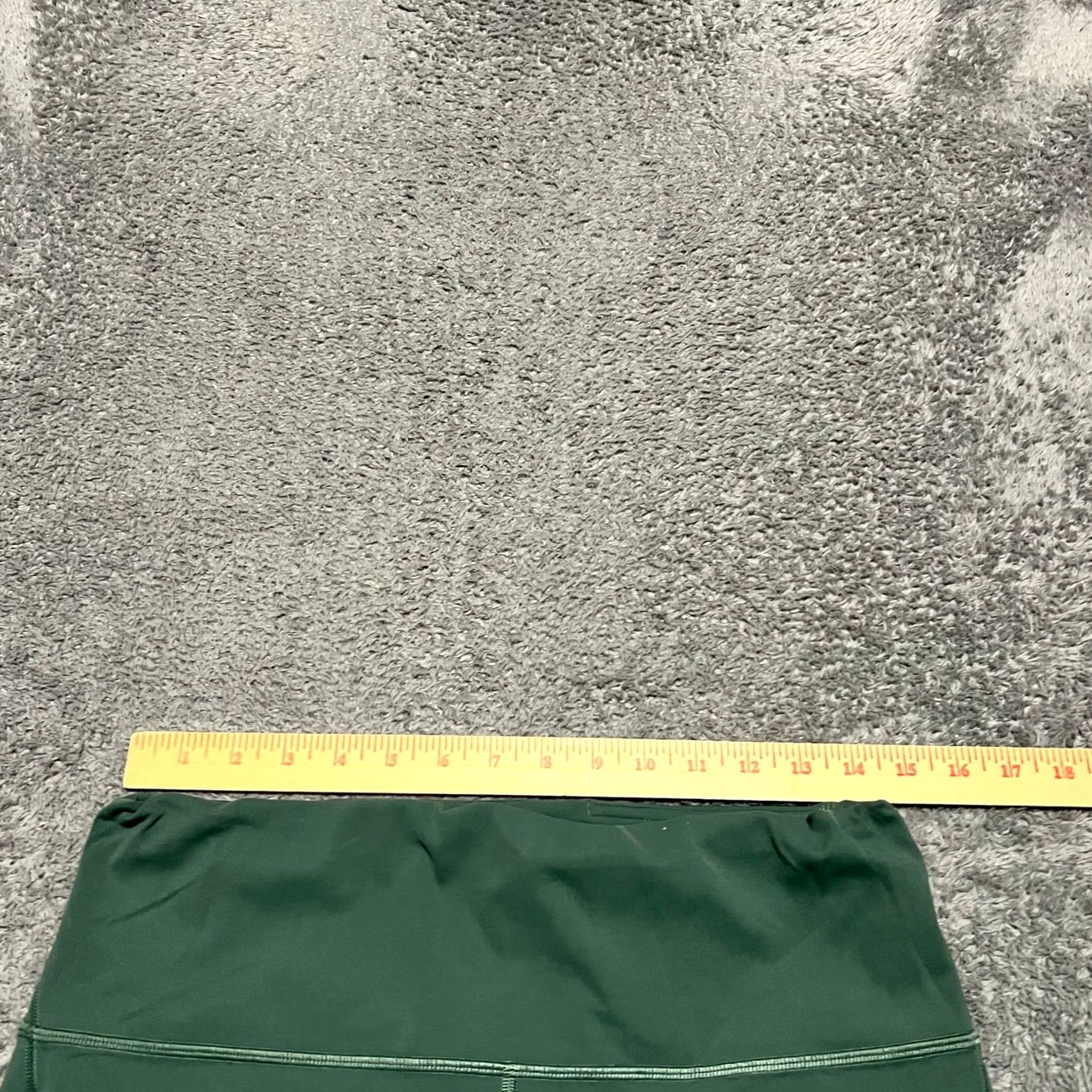 Lululemon VINTAGE Lululemon Leggings Womens 14 Wunder Train High Rise Pockets 25" Green W5EPSS Size 36" / US 14 / IT 50 - 6 Thumbnail