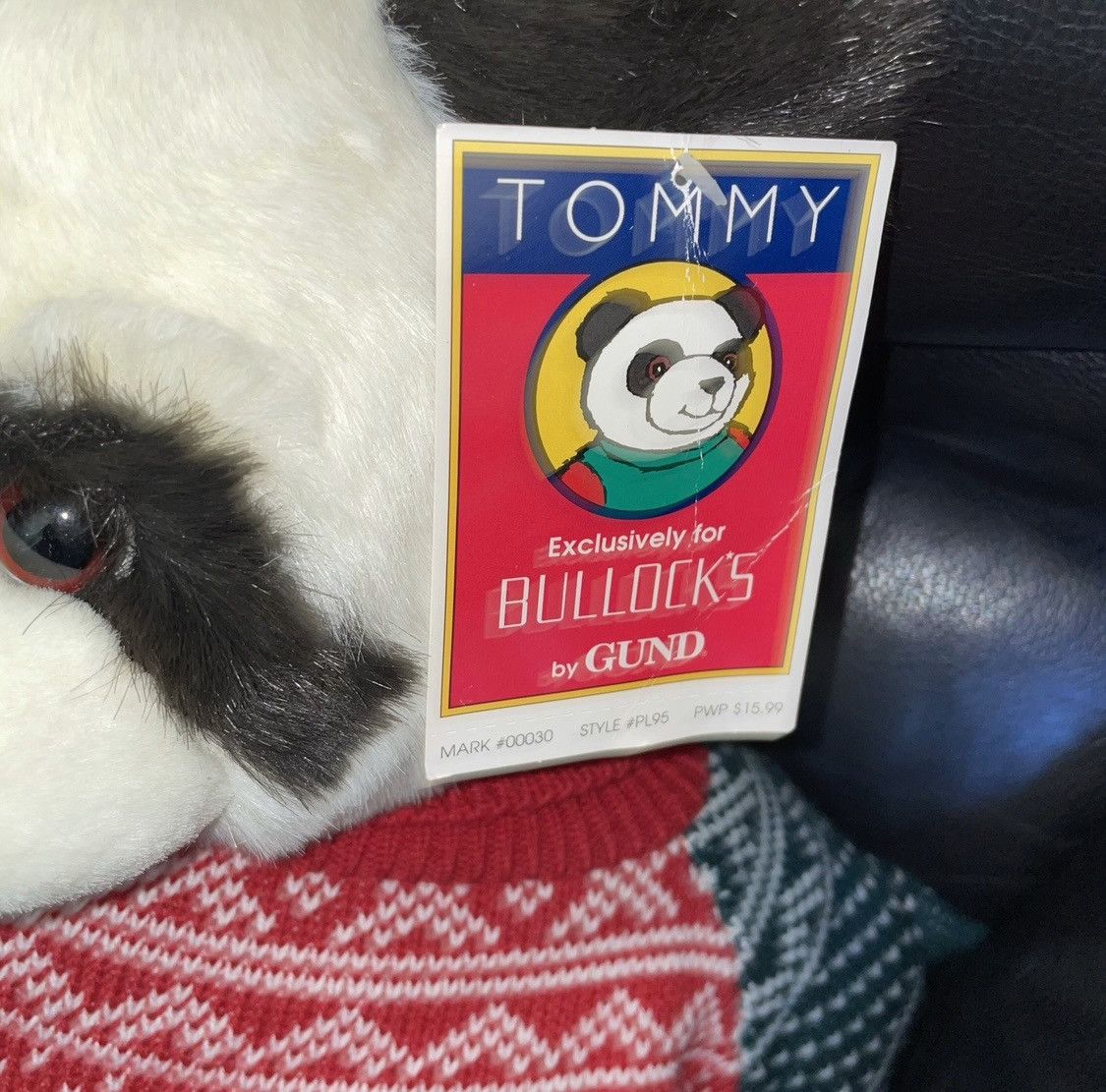 Tommy Hilfiger Tommy Hilfiger Panda Plush BNWT Size ONE SIZE - 2 Thumbnail