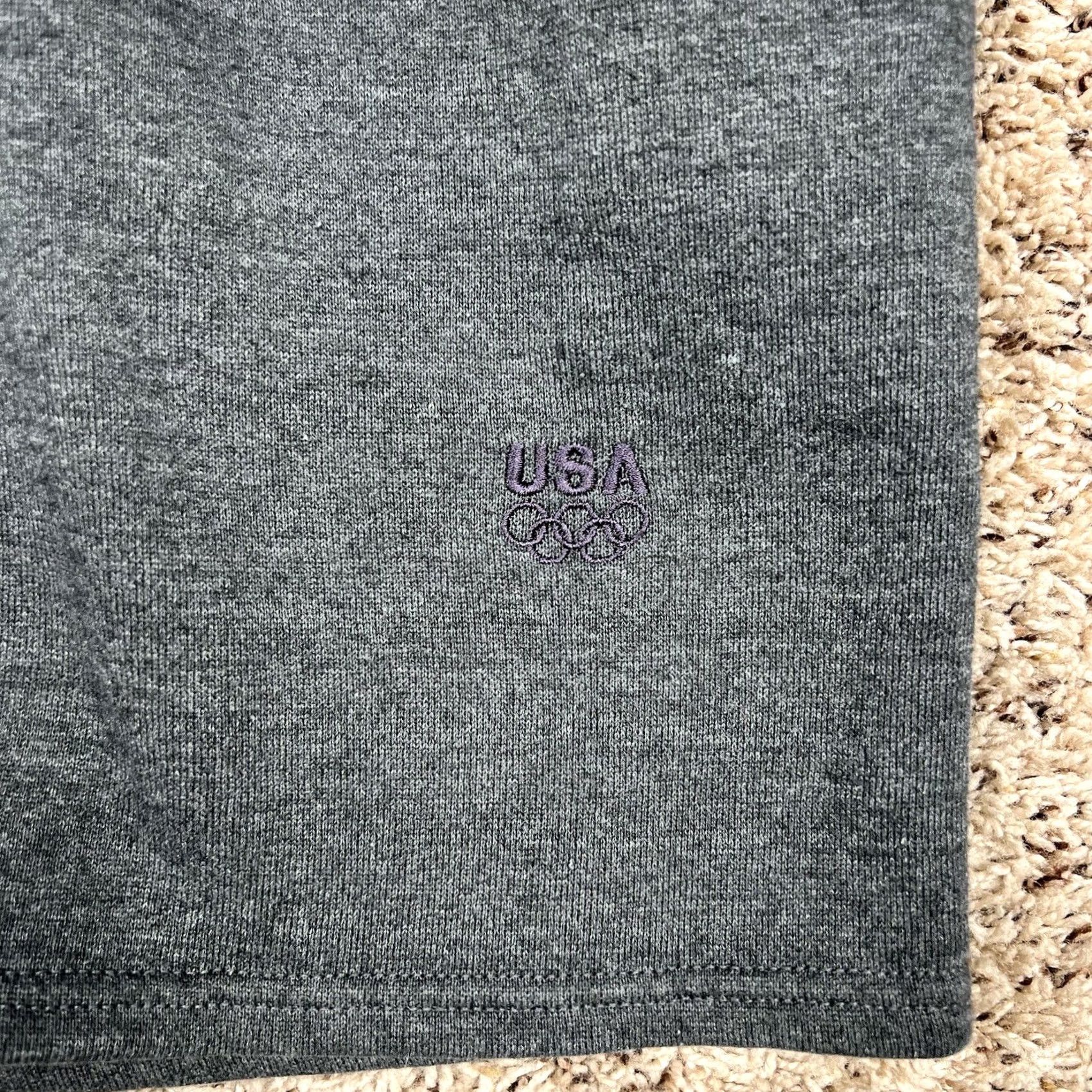 JCPenney VINTAGE JC Penny Olympic Embroidered Athletic Sweat Gym Shorts 4XL Gray Unisex Adults 90s 4XL Shorts Mens Womens Size US 39 - 6 Thumbnail