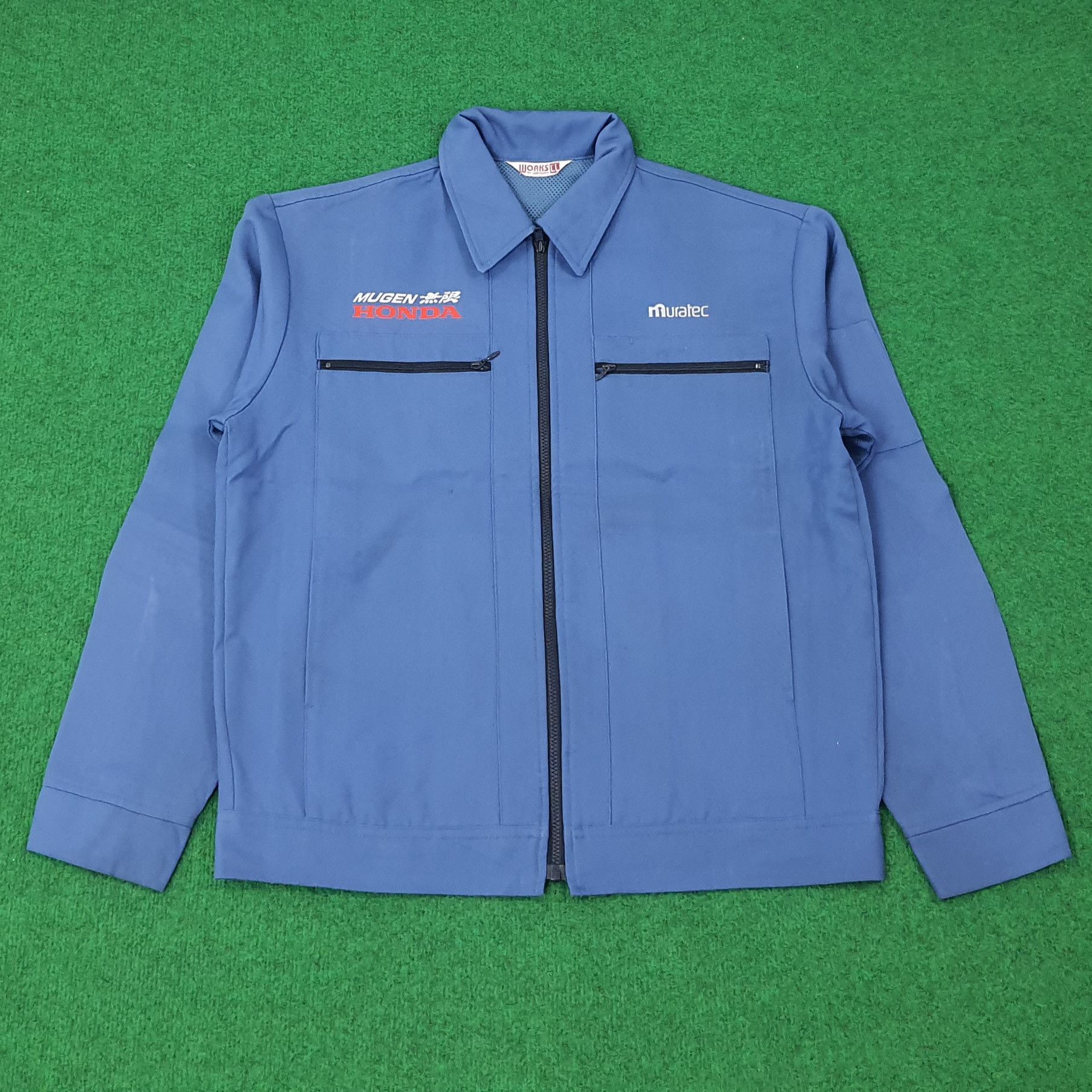 Japanese Brand Vintage Mugen Honda Racing Custom Logo Jacket C266N17 Size US M / EU 48-50 / 2 - 3 Thumbnail