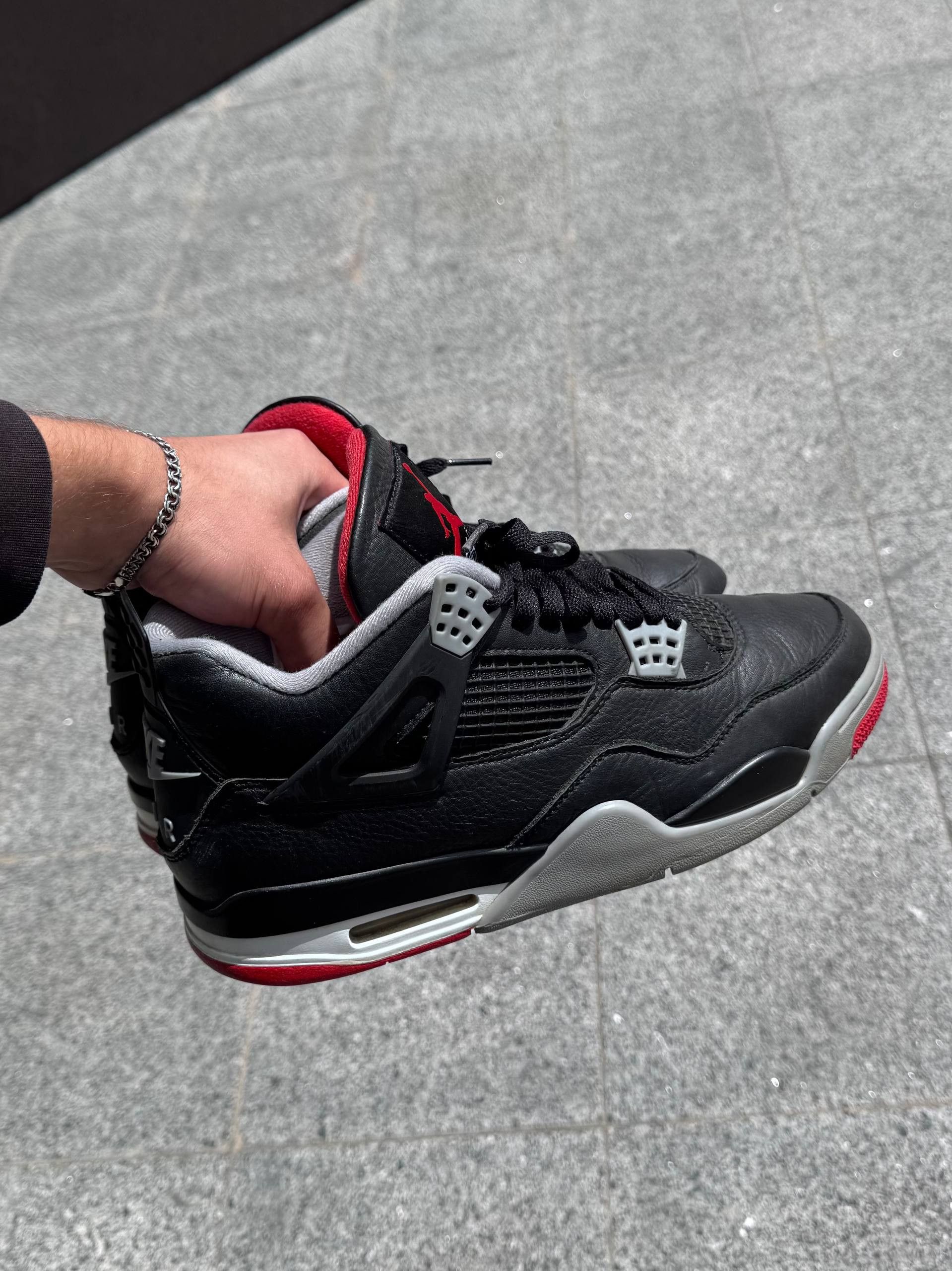 Jordan Brand Air Jordan 4 Retro Bred Reimagined FV5029-006 Size US 9.5 / EU 42-43 - 2 Thumbnail