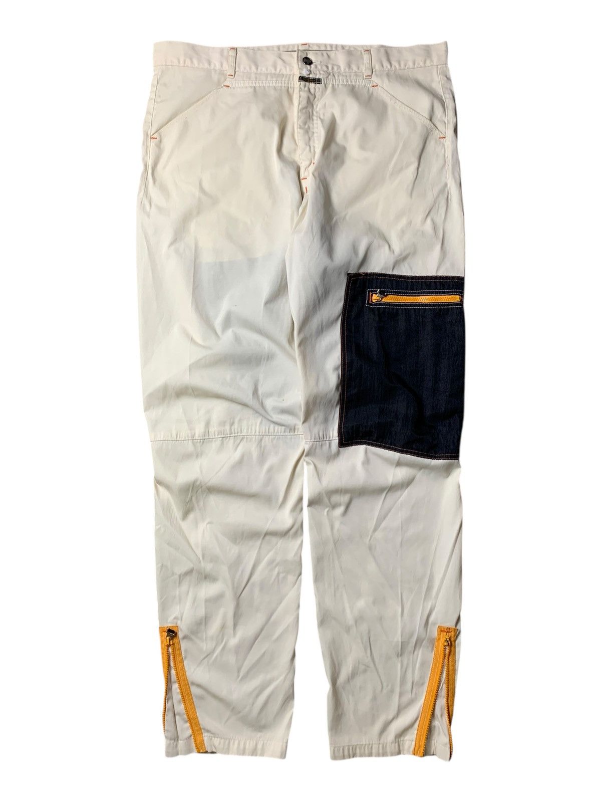Marithe + Francois Girbaud 2000s Marithe Francois Girbaud Technical Cargo Pants Size US 35 - 1 Thumbnail