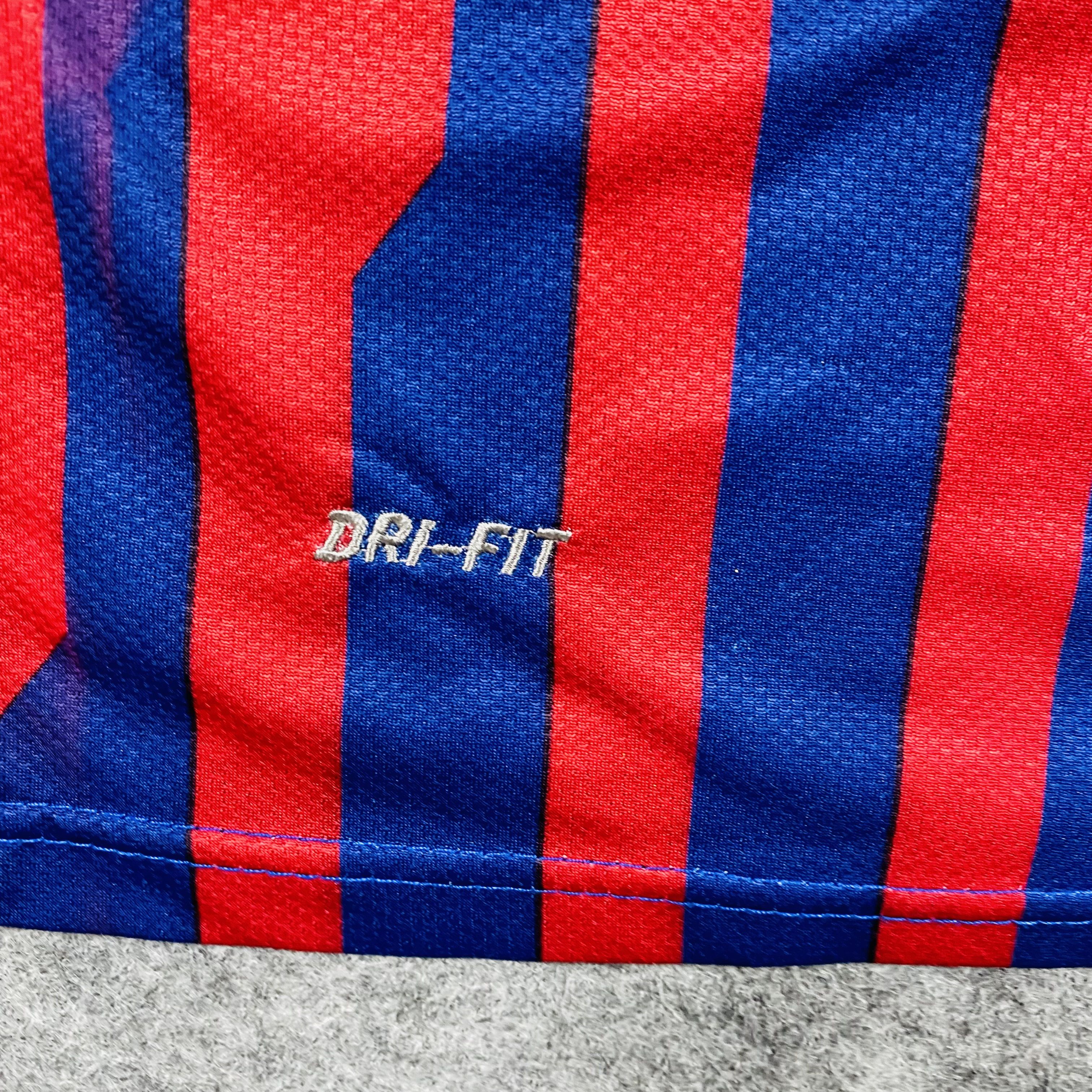 Nike Nike Barcelona Qatar Foundation Home Jersey Messi 10-M026 Size US S / EU 44-46 / 1 - 13 Thumbnail