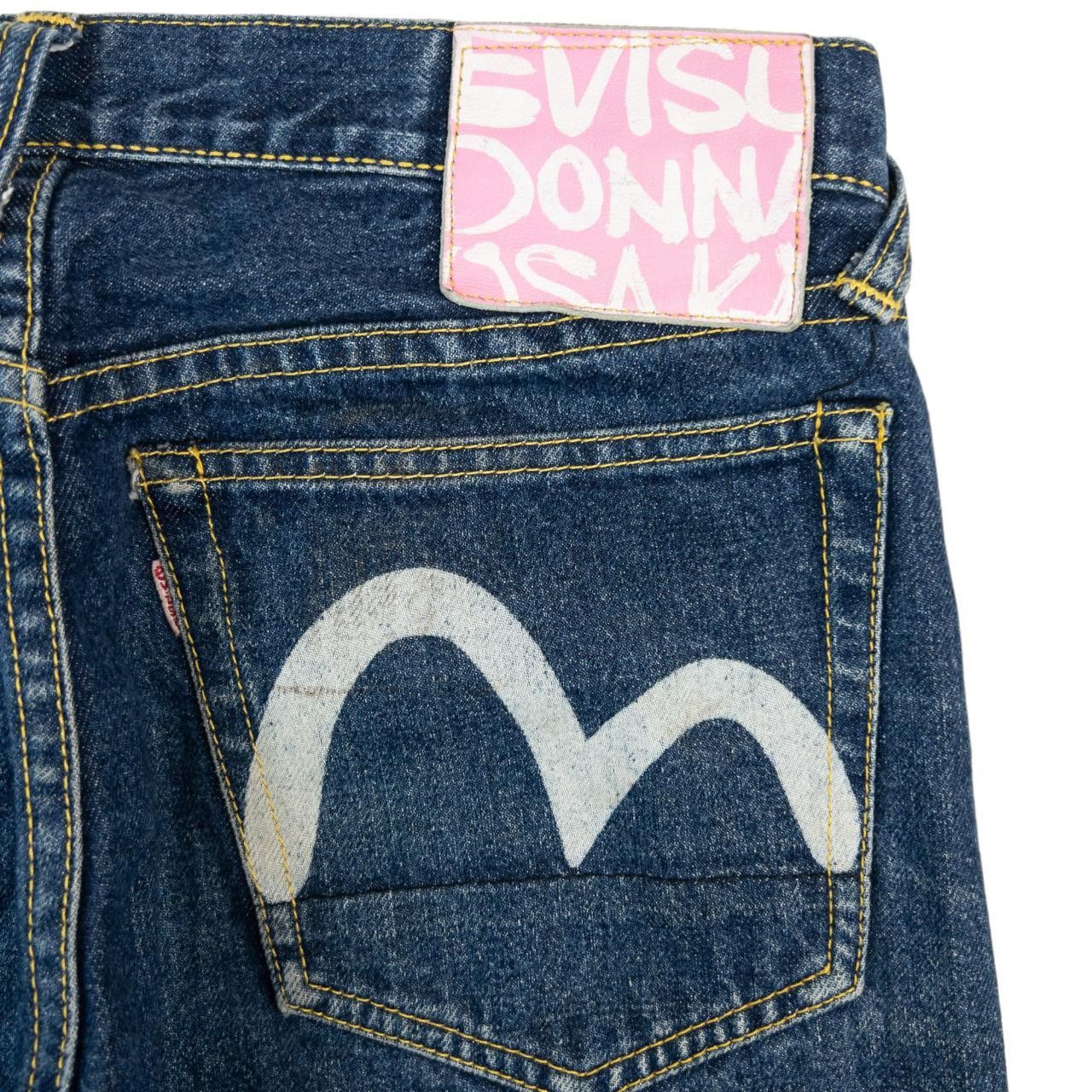 Evisu Vintage Evisu Donna Osaka Gull Japanese Denim Jeans Size W28 Size 28" / US 6 / IT 42 - 6 Thumbnail