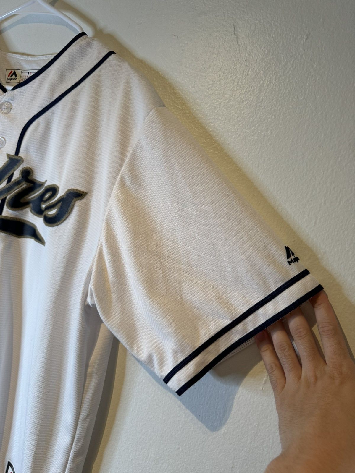 Majestic Majestic Cool Base | San Diego Padres MLB Jersey Mens Large Size US L / EU 52-54 / 3 - 3 Thumbnail