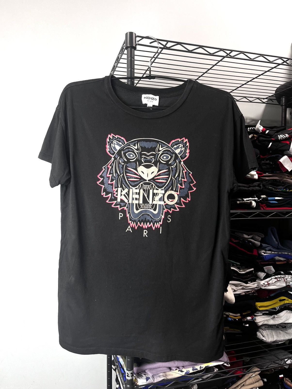 Kenzo Kenzo Paris Tiger Graphic T Shirt Luxury Size S / US 4 / IT 40 - 1 Thumbnail