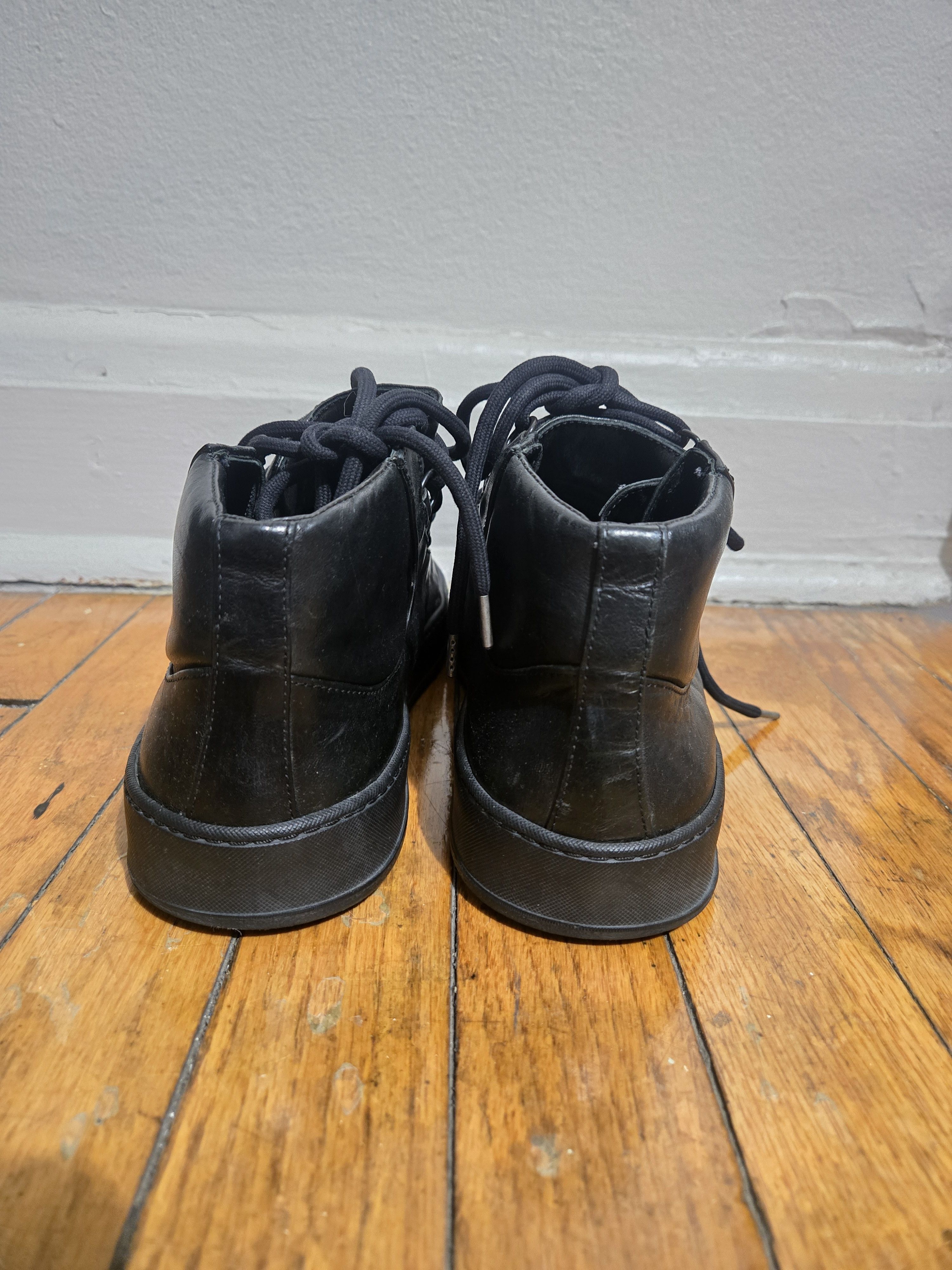 The Last Conspiracy The Last Conspiracy 10US/43EU Renato Black Leather Midtop Size US 10.5 / EU 43-44 - 4 Thumbnail
