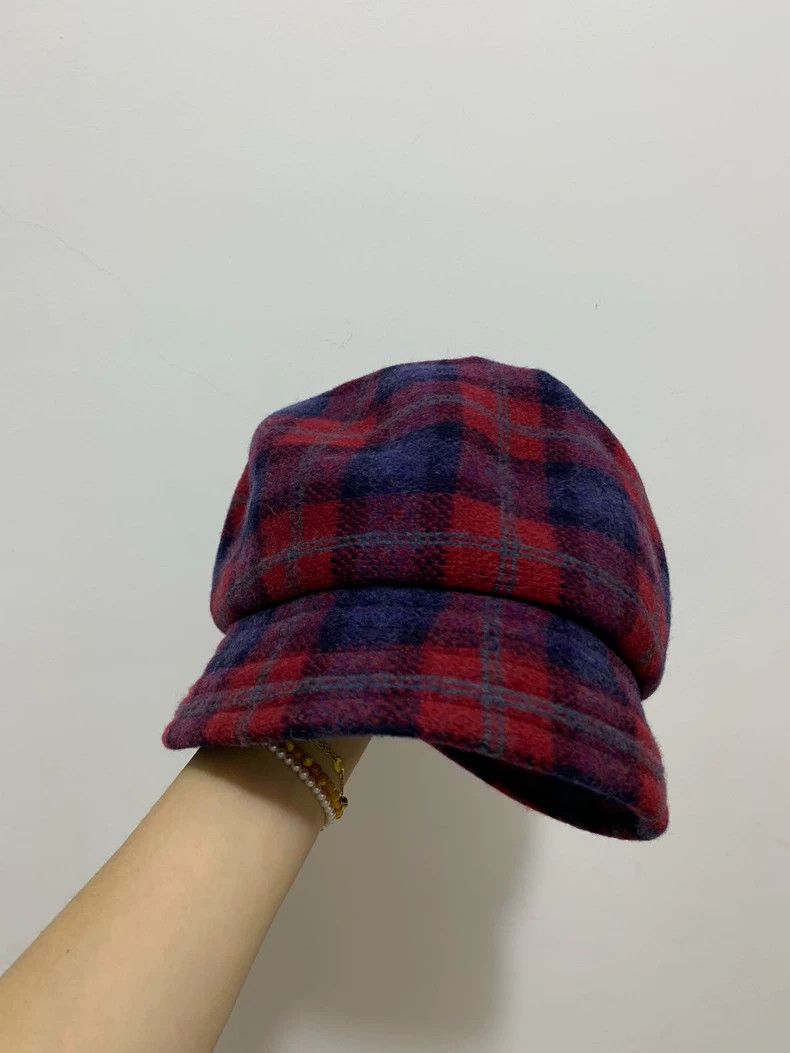 Vivienne Westwood Vivienne Westwood Old-fashioned checked newsboy hat Size ONE SIZE - 4 Thumbnail