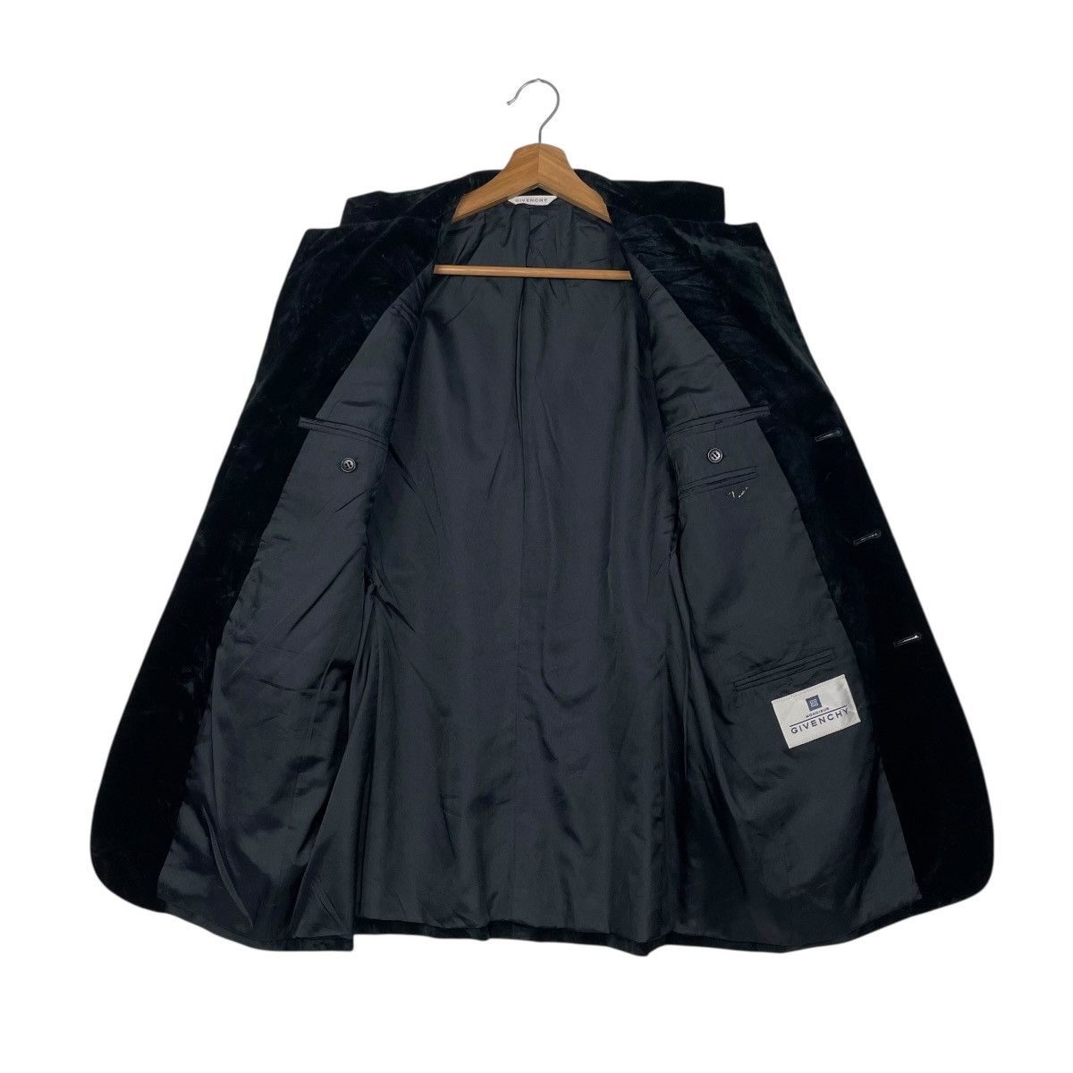 Givenchy Vintage Givenchy Monsieur Velvet Casual Jacket Size US S / EU 44-46 / 1 - 11 Thumbnail