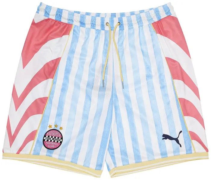 KidSuper × Puma KidSuper Studios x Puma Shorts 'White AOP' Size US 32 / EU 48 - 1 Thumbnail