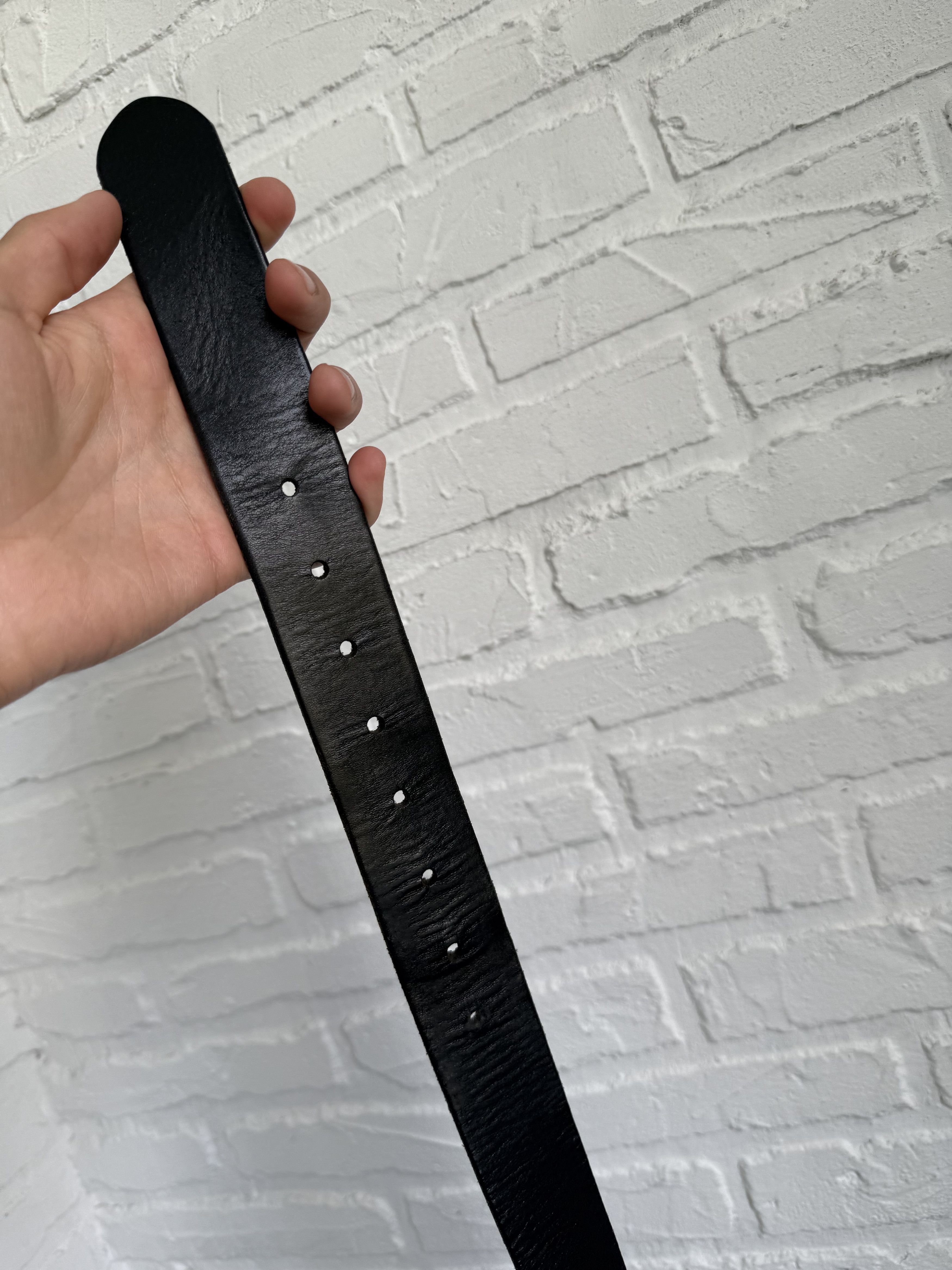 Diesel Vintage Diesel logo avantgarde leather belt Size ONE SIZE - 6 Thumbnail