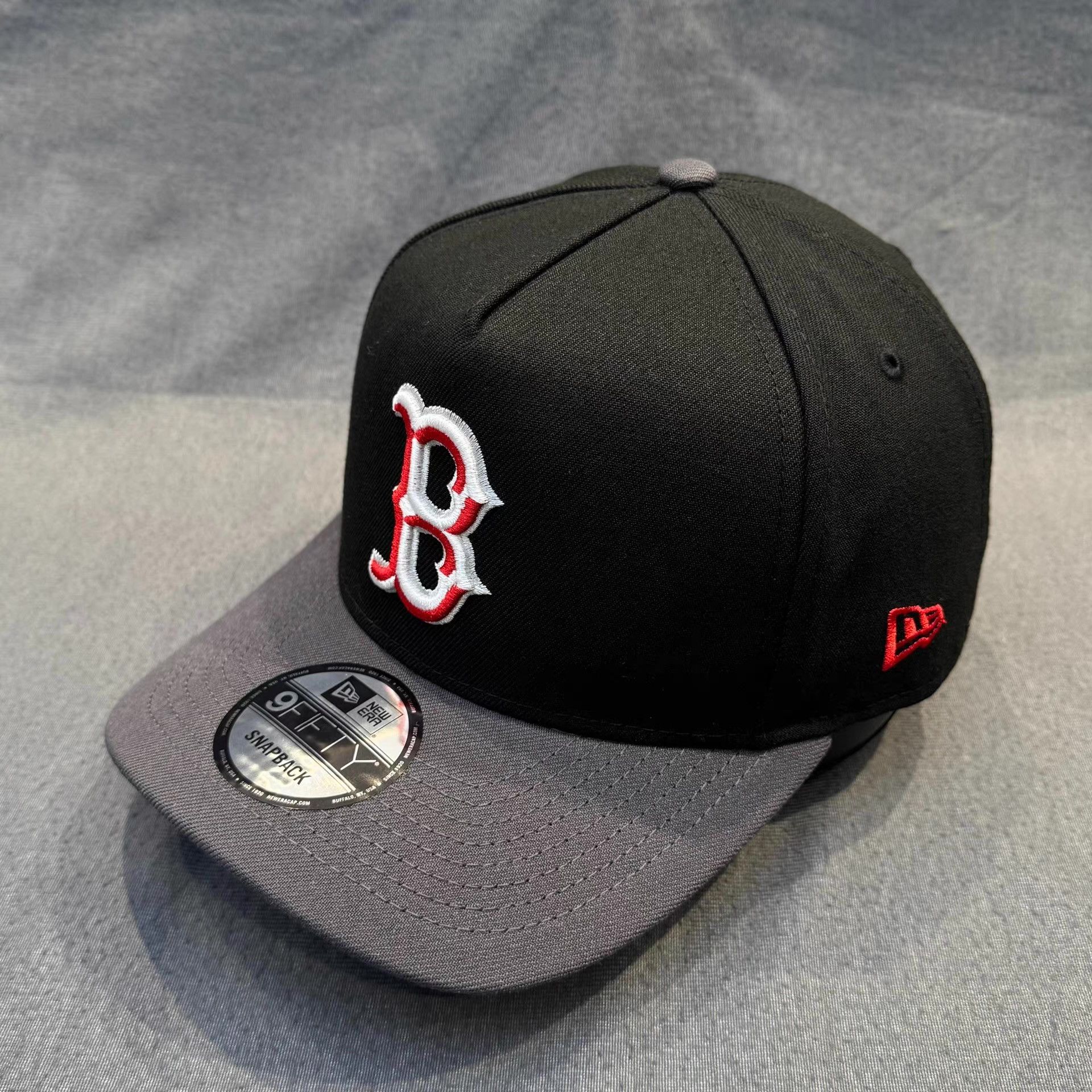 New Era New Era Baseball Cap Flat Brim Hat Q5 Size ONE SIZE - 2 Thumbnail