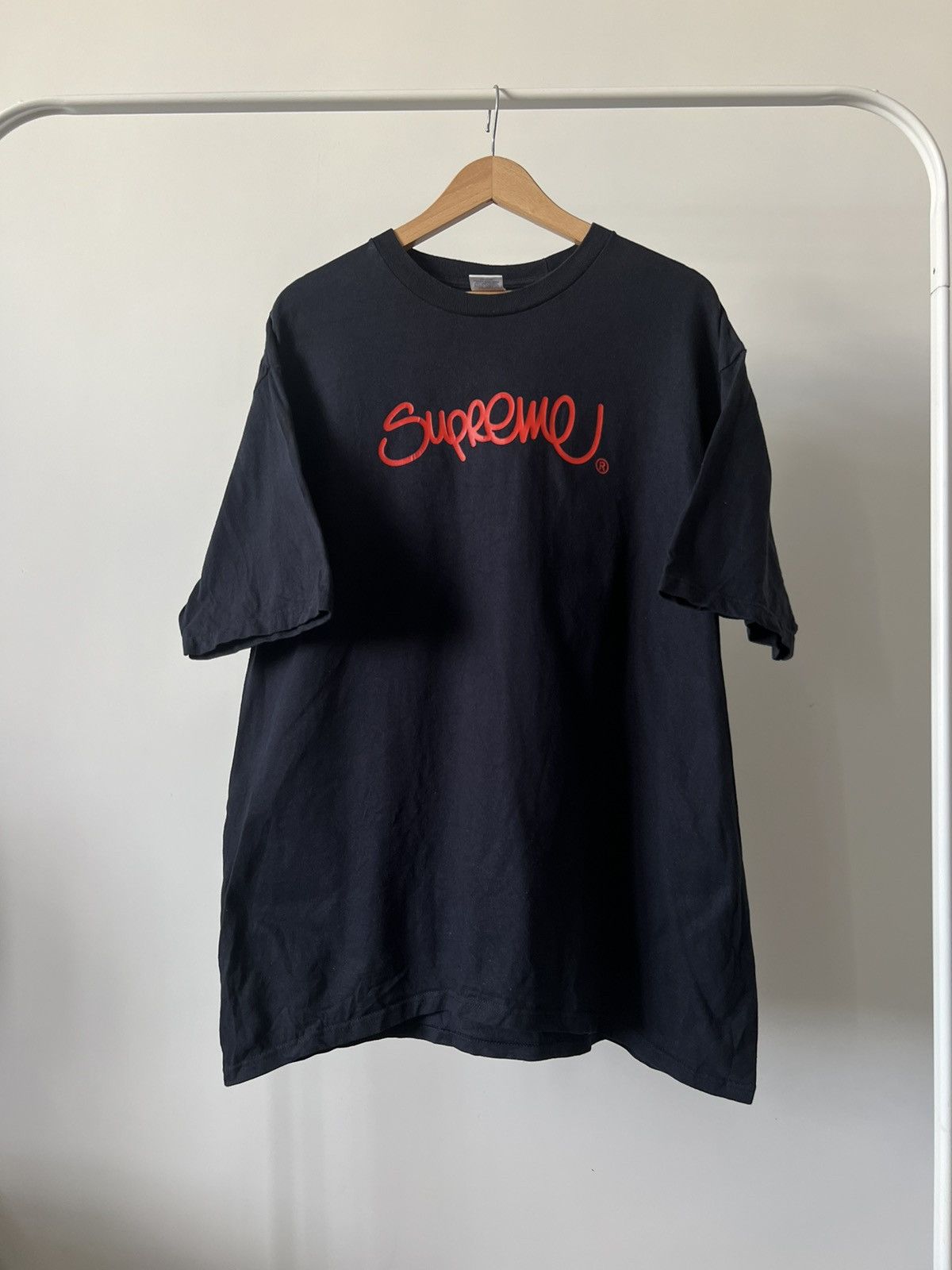 Supreme Supreme Handstyle Tee Vintage Y2K Streetwear XL Size US XL / EU 56 / 4 - 4 Thumbnail