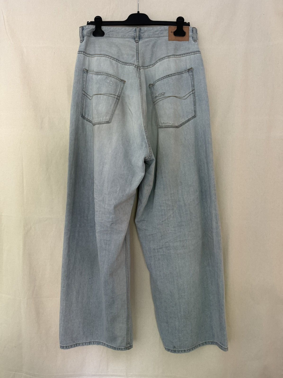 Balenciaga Balenciaga Distressed Ripped Skater Baggy Jeans - S Size US 30 / EU 46 - 3 Thumbnail