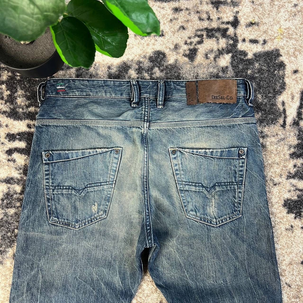 Diesel Diesel Luxury Washed Blue Denim Jeans Streetwear Y2K Size US 34 / EU 50 - 13 Thumbnail