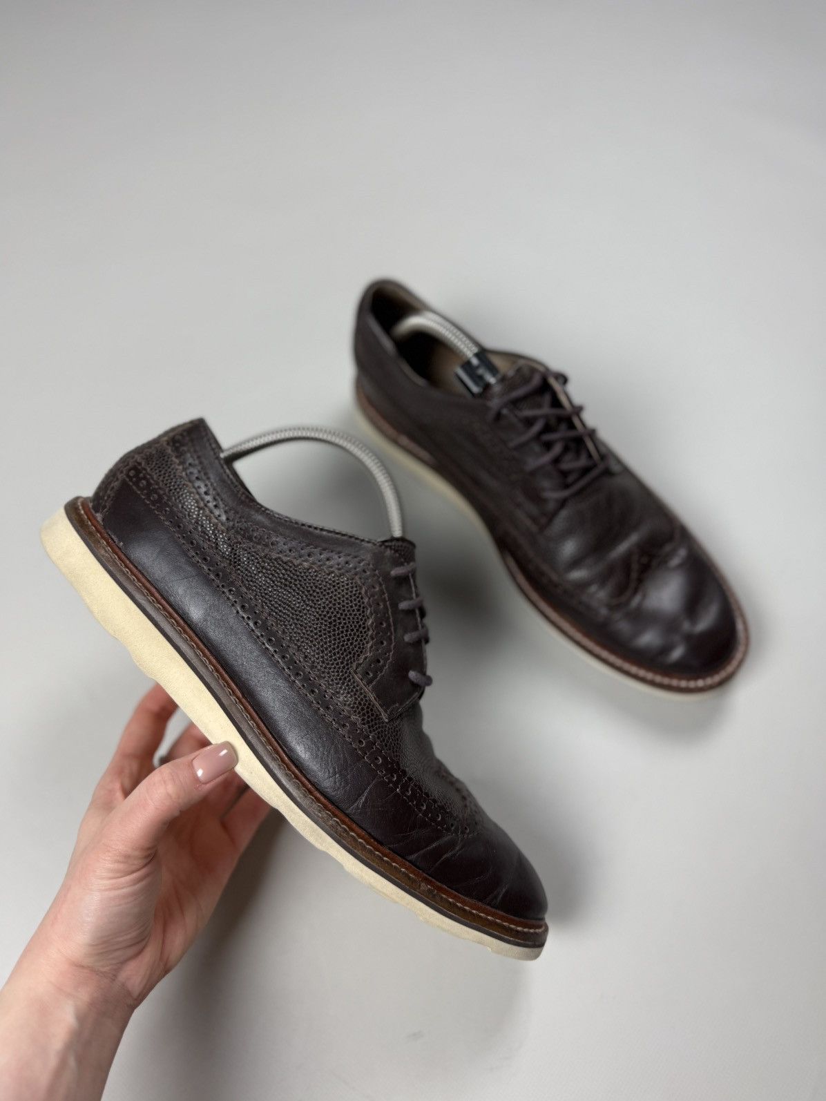 Polo Ralph Lauren Polo Ralph Lauren Men’s Oxford Leather Formal Shoes Size US 10 / EU 43 - 5 Thumbnail
