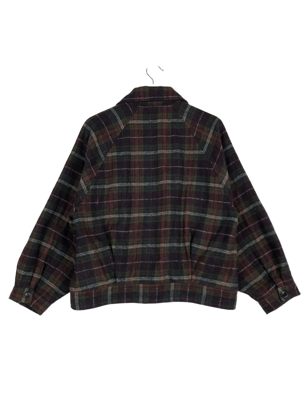 Japanese Brand 🔥 VINTAGE JAPANESE BRAND PLAID ZIPPER JACKET Size US M / EU 48-50 / 2 - 8 Thumbnail