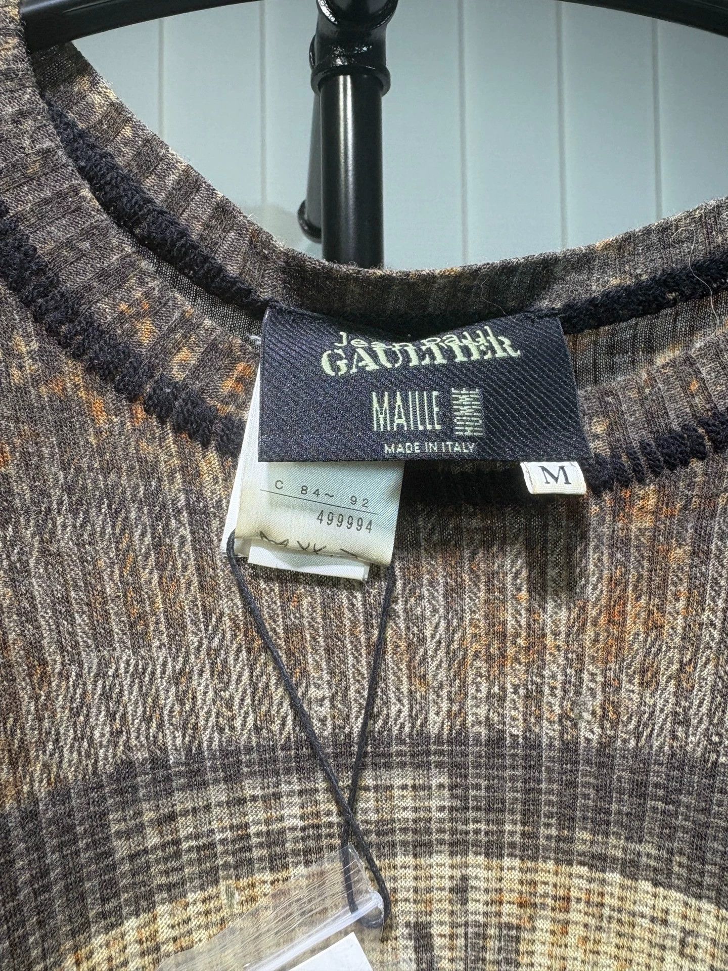 Jean Paul Gaultier Jean Paul Gaultier 03aw Clock Figure Knit Top 48M Size US M / EU 48-50 / 2 - 4 Thumbnail