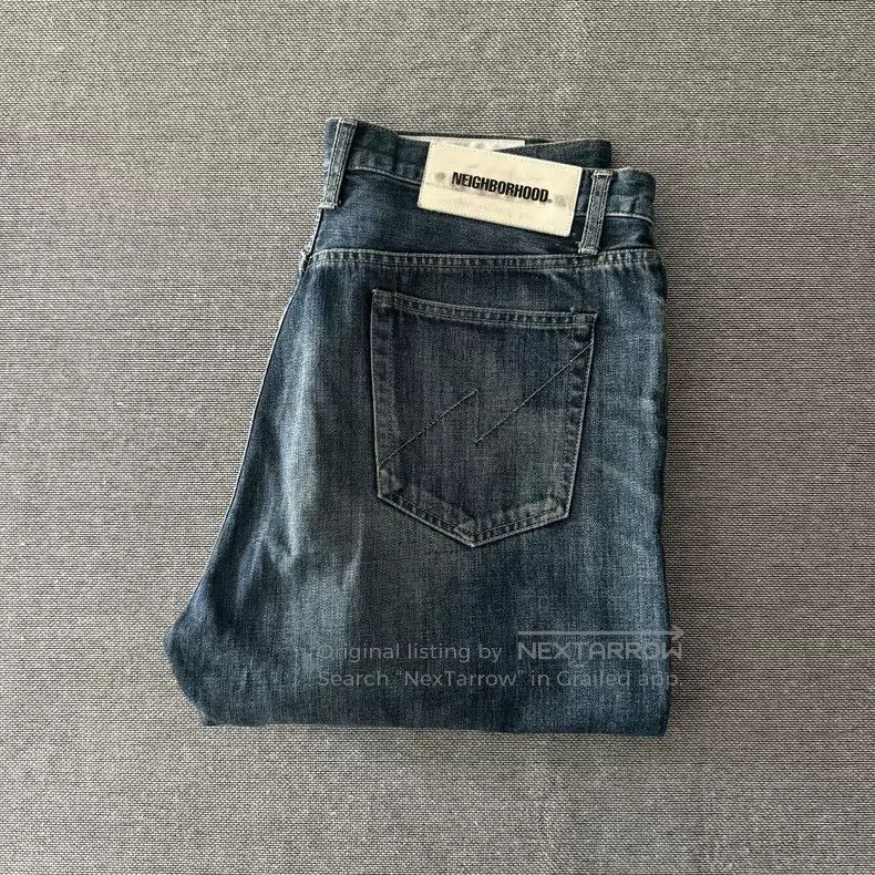 Neighborhood Neighborhood size L Washed Denim Jeans Size US 27 - 1 Thumbnail