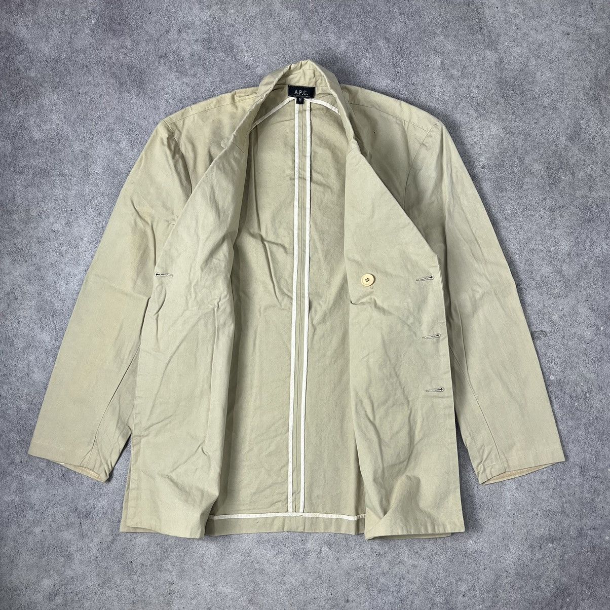A.P.C. × Issey Miyake × Vintage Apc rue de fleurus paris blazer coat Size US M / EU 48-50 / 2 - 8 Thumbnail
