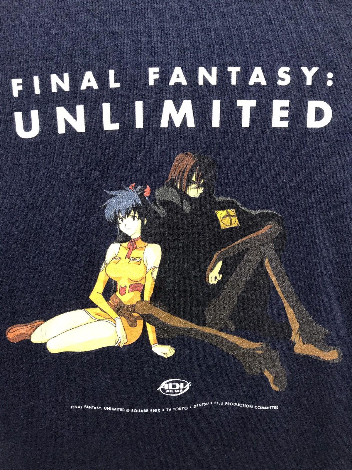 Anime 2001 vintage retro final fantasy unlimited anime cartoon Size US XL / EU 56 / 4 - 2 Thumbnail