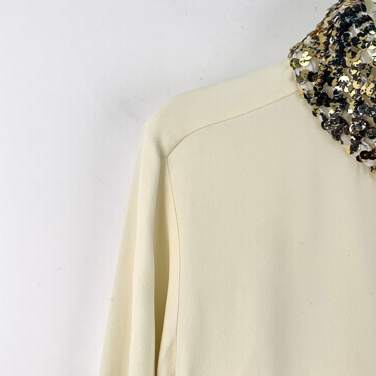 Chanel Chanel Inlaid Stand Collar Zipper Long Sleeve Shirt K26WX Size XS / US 0-2 / IT 36-38 - 3 Thumbnail