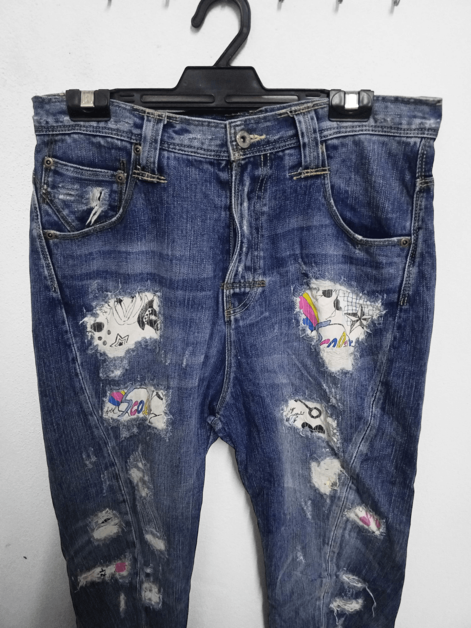 Japanese Brand BIT BLUE SCOLAR JEANS RARE Size US 32 / EU 48 - 3 Thumbnail