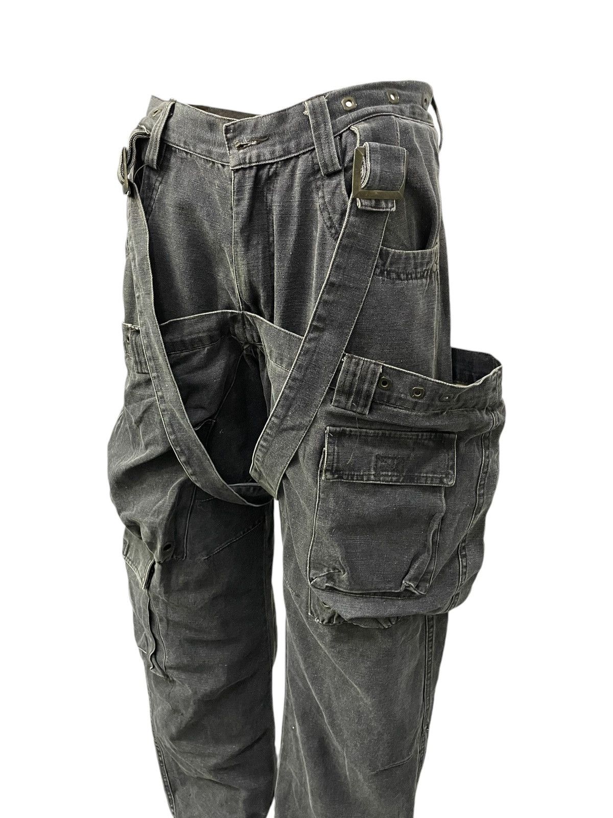 Le Grande Bleu (L.G.B.) × PPFM Vintage Dolce Gabanna Junya Watanabe Style Baggy Loose Cargo Size US 32 / EU 48 - 5 Thumbnail