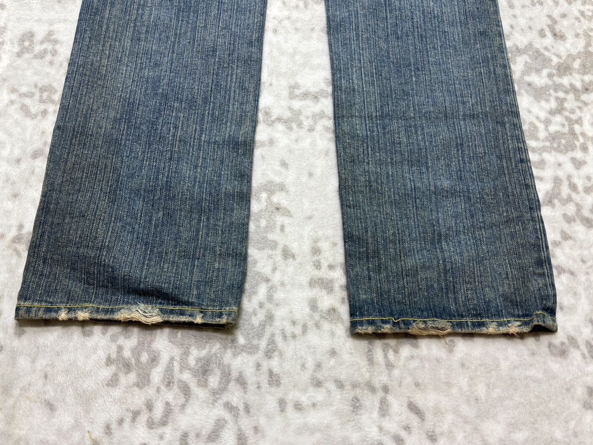 Hysteric Glamour Cocolulu Straight Leg Y2K Distressed Logo Back Pocket Jeans Size US 29 - 12 Thumbnail