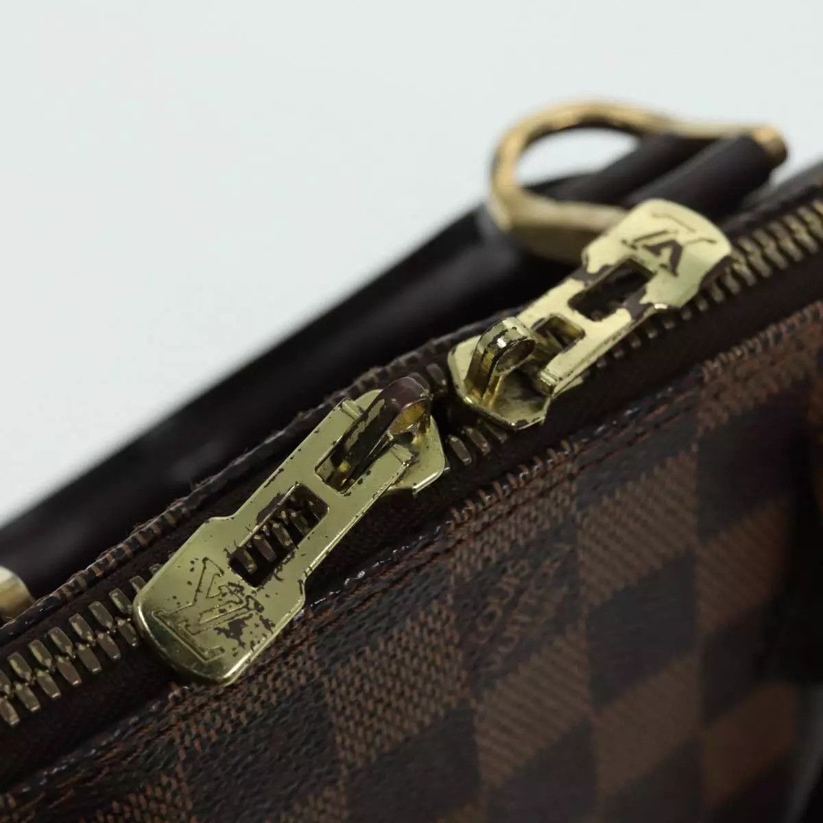 Louis Vuitton LOUIS VUITTON Damier Ebene Alma Hand Bag Size ONE SIZE - 13 Thumbnail