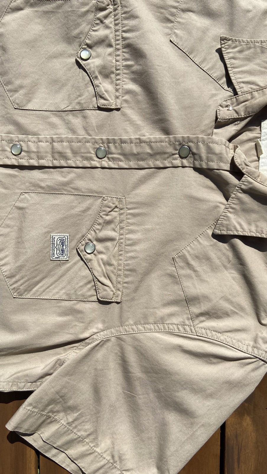 Vintage 🟤 Denim & Supply Ralph Lauren Shirt Pearl Short Sleeve tee🟤 Size US S / EU 44-46 / 1 - 7 Thumbnail