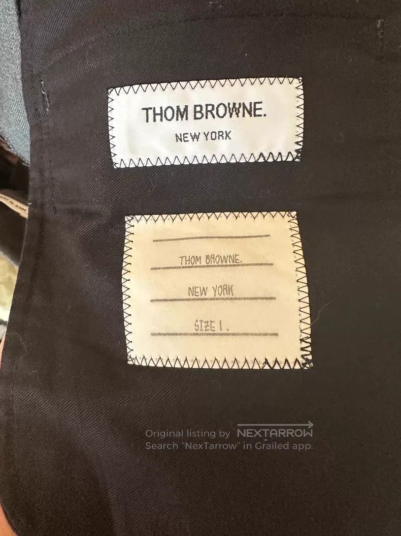 Thom Browne Thom Browne size 1 Gray wool shorts Size US 30 / EU 46 - 6 Thumbnail