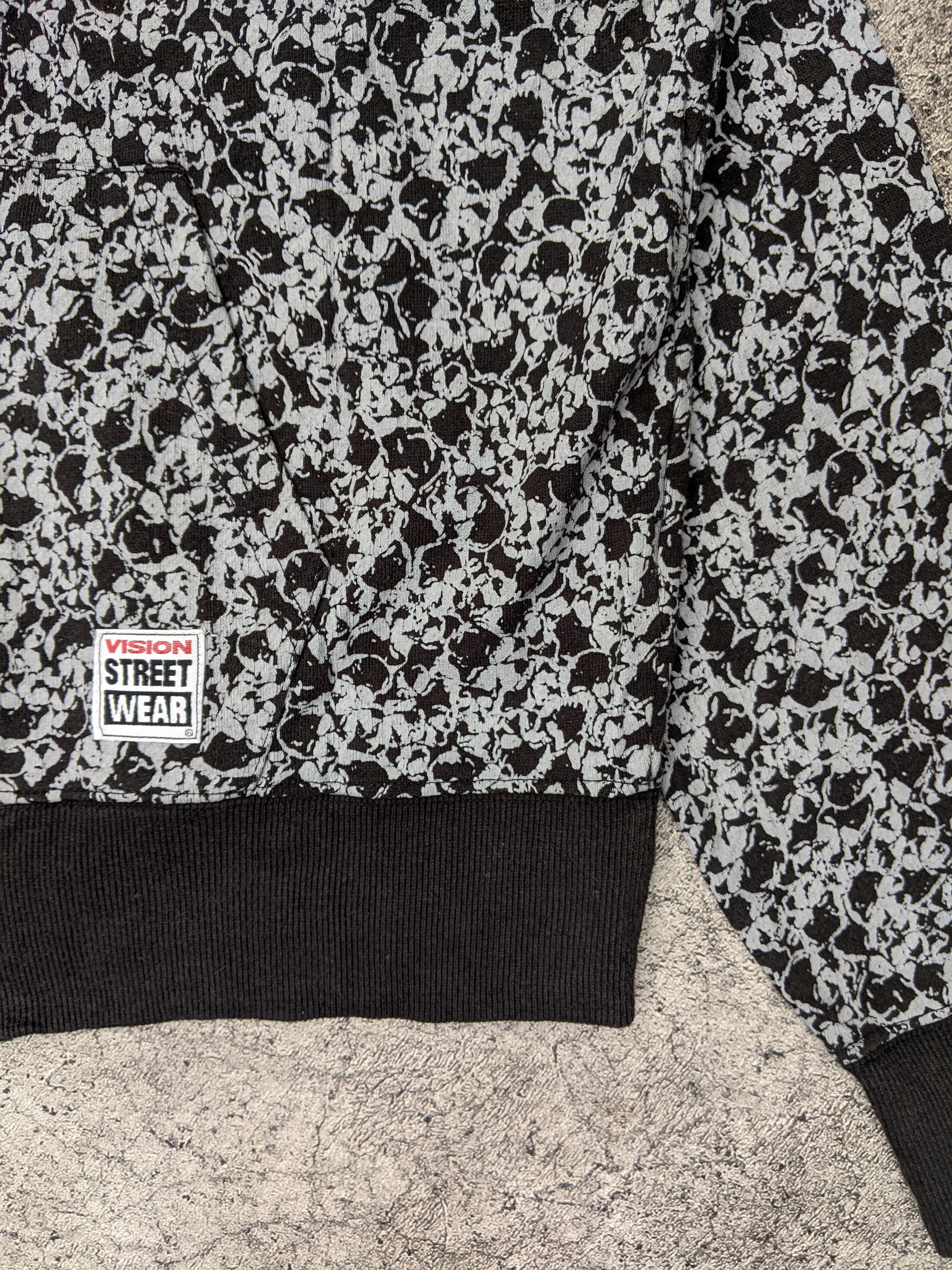 Vision Streetwear Skull All over Print Vision Street Wear Azul Vkei Style Zip Size US M / EU 48-50 / 2 - 4 Thumbnail