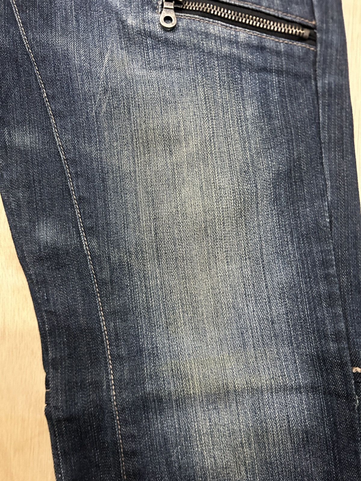 PPFM Vintage PPFM Japan Seditionaries Multi Zipper Jeans Size US 33 - 10 Thumbnail