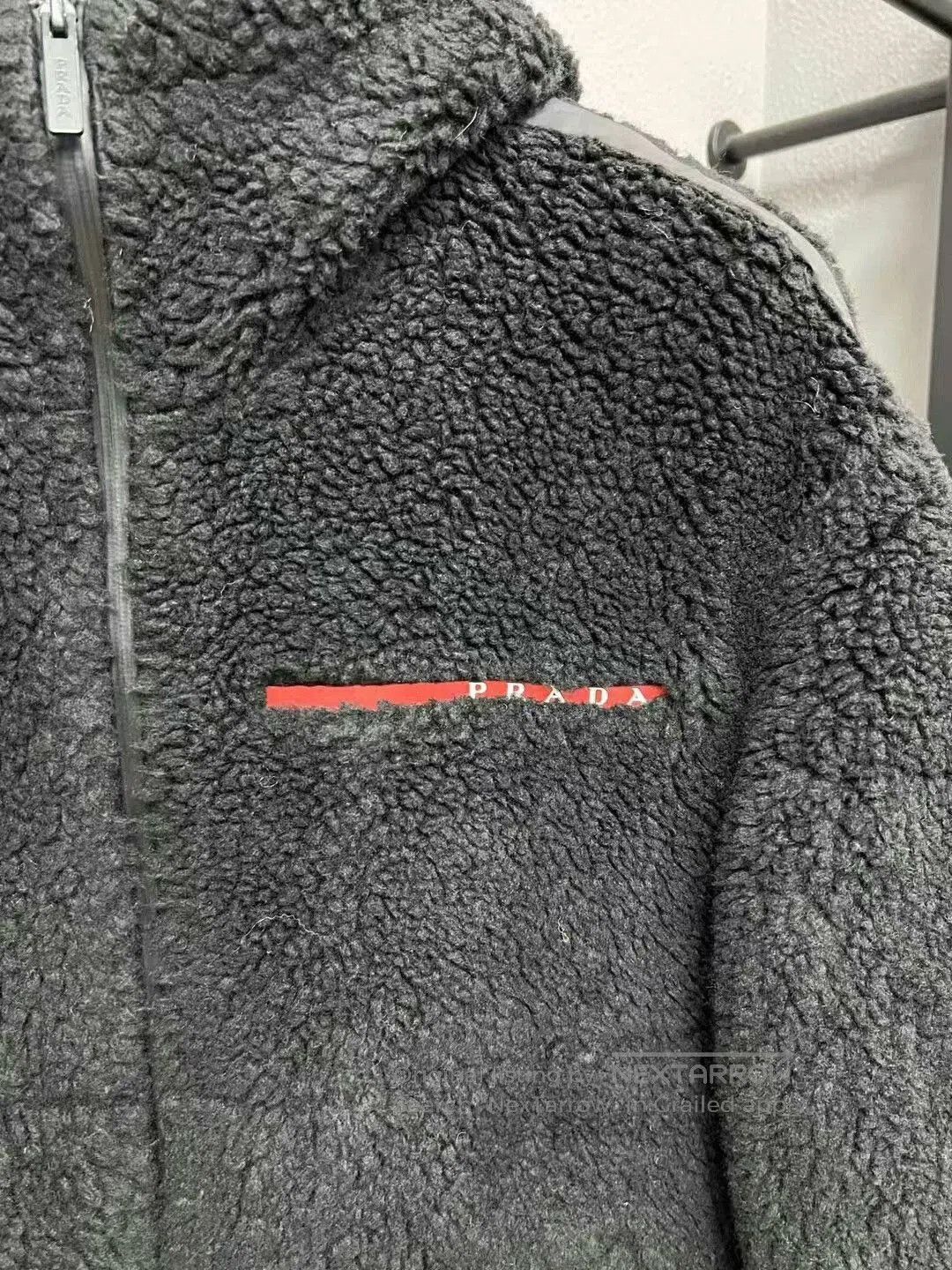 Prada prada teddy coat in black for women. Size XS / US 0-2 / IT 36-38 - 3 Thumbnail
