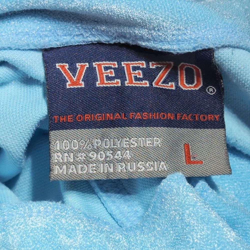 Other Veezo Streetwear Sz L Russian Light Blue Velour Zip-Up Jack Size US L / EU 52-54 / 3 - 7 Thumbnail