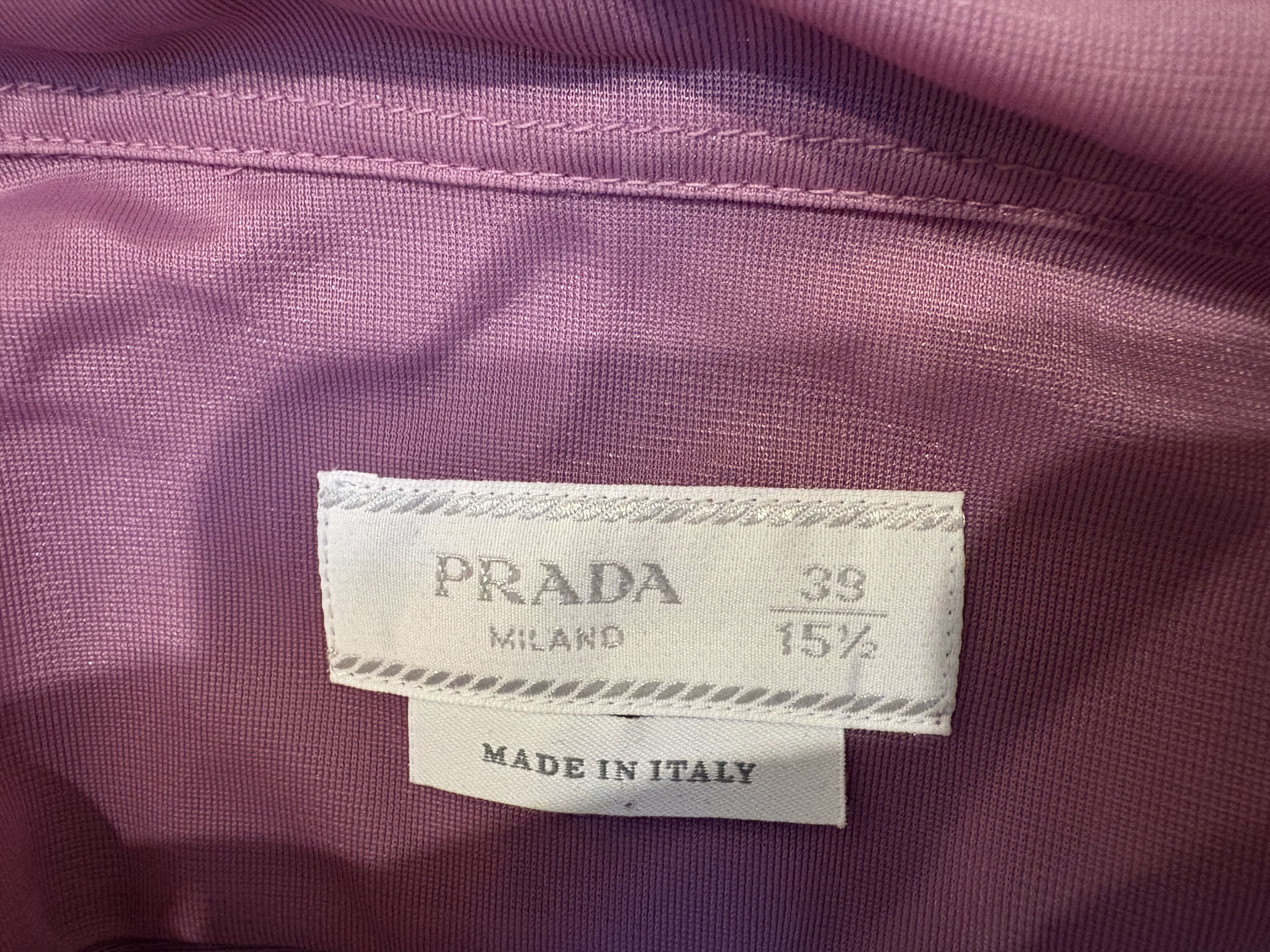 Prada Prada Milano Pink Button Up Shirt Size US L / EU 52-54 / 3 - 5 Thumbnail