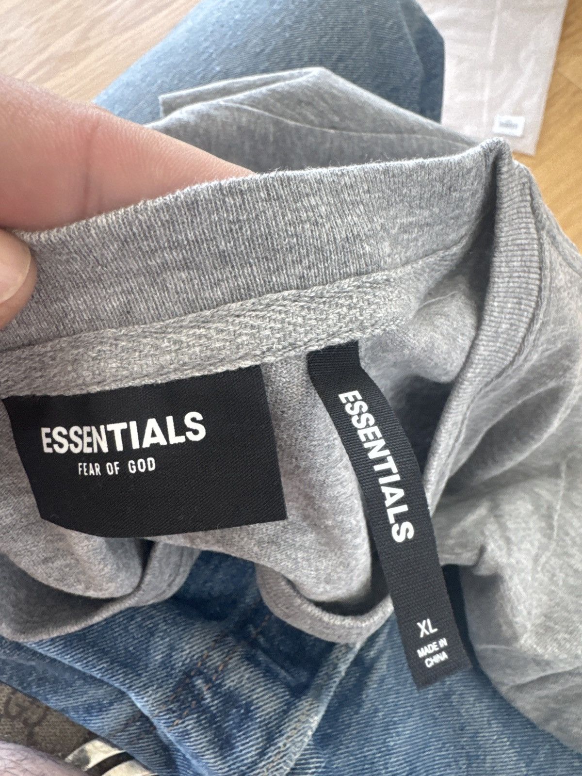 Essentials × Fear of God essentials tee gray Size US XL / EU 56 / 4 - 5 Thumbnail
